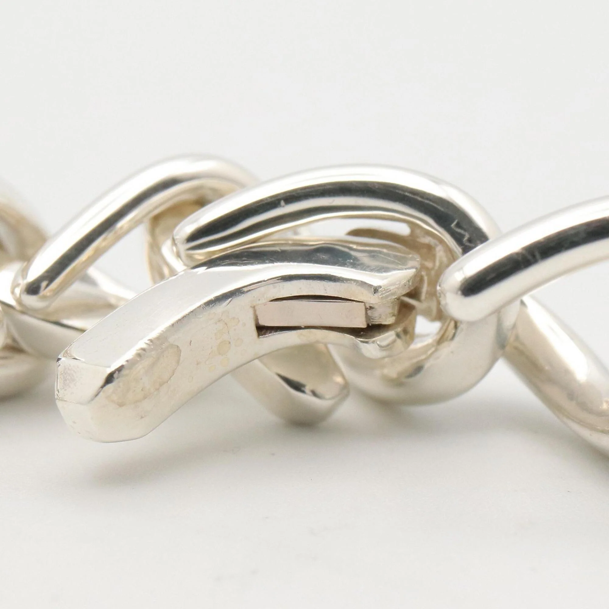 Forgelink Bracelet Sterling Silver Medium - Image 7