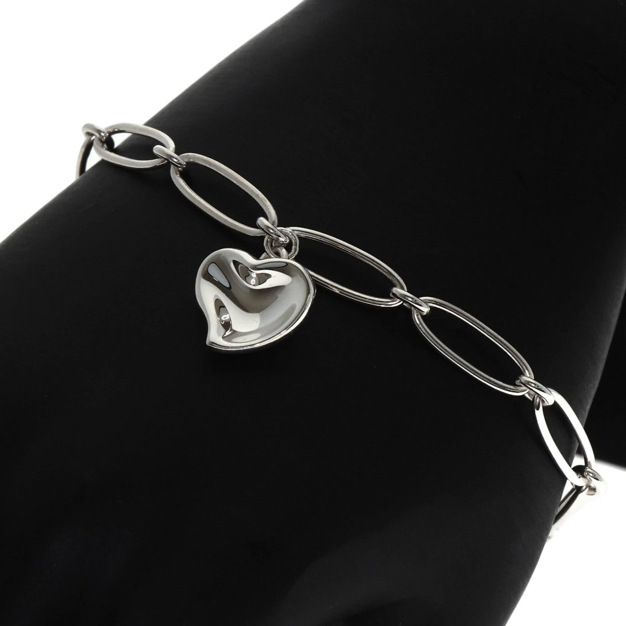 Full Heart Bracelet Sterling Silver - Image 5