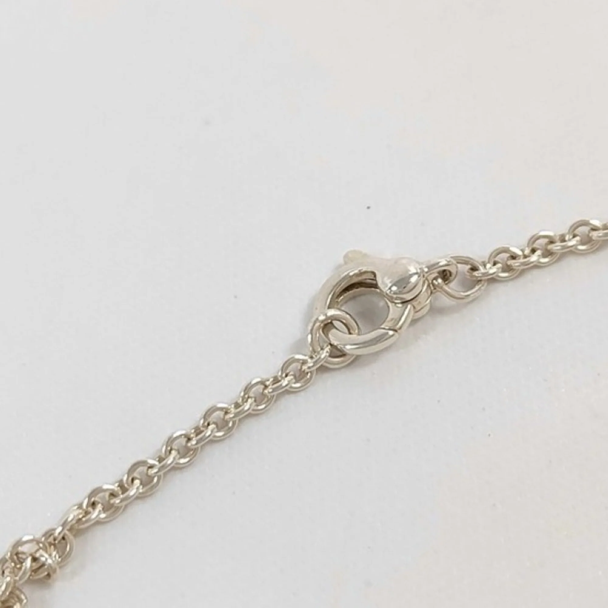 Full Heart Charm Bracelet Sterling Silver - Image 5