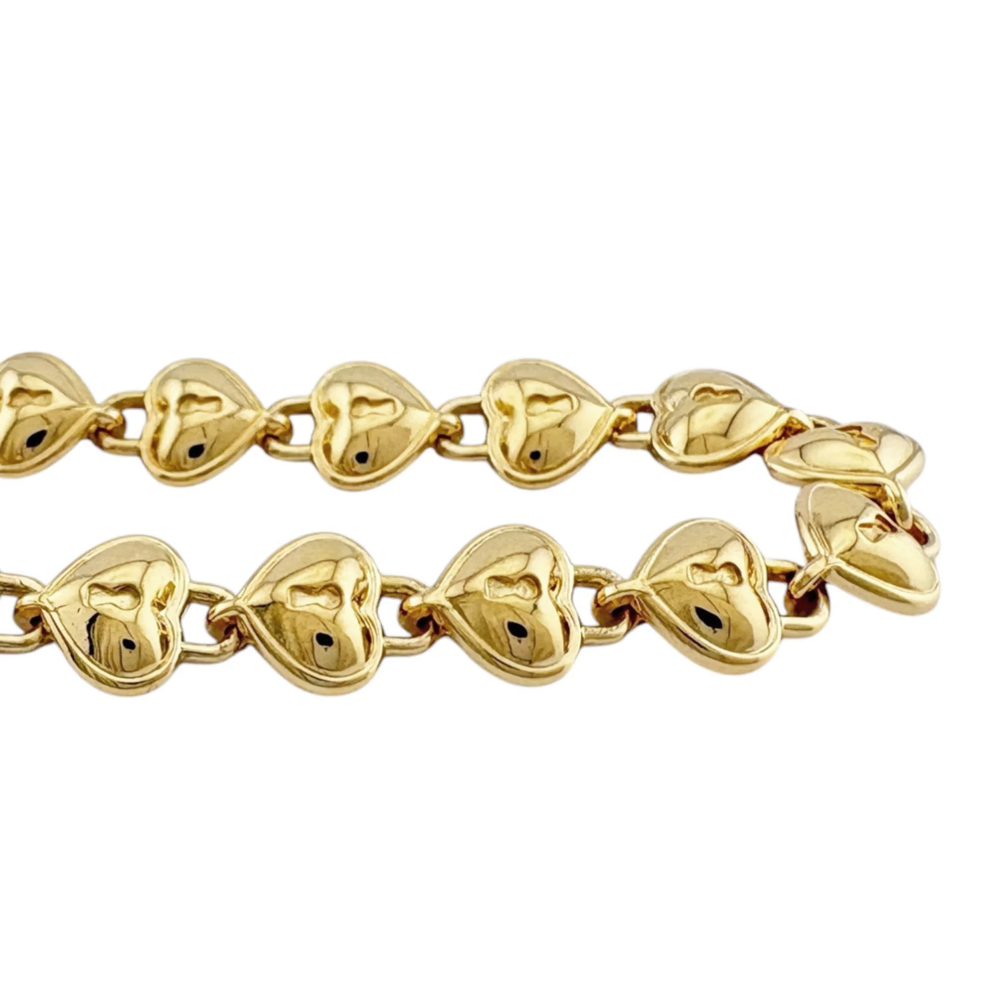 Heart Lock Bracelet 18K Yellow Gold - Image 4