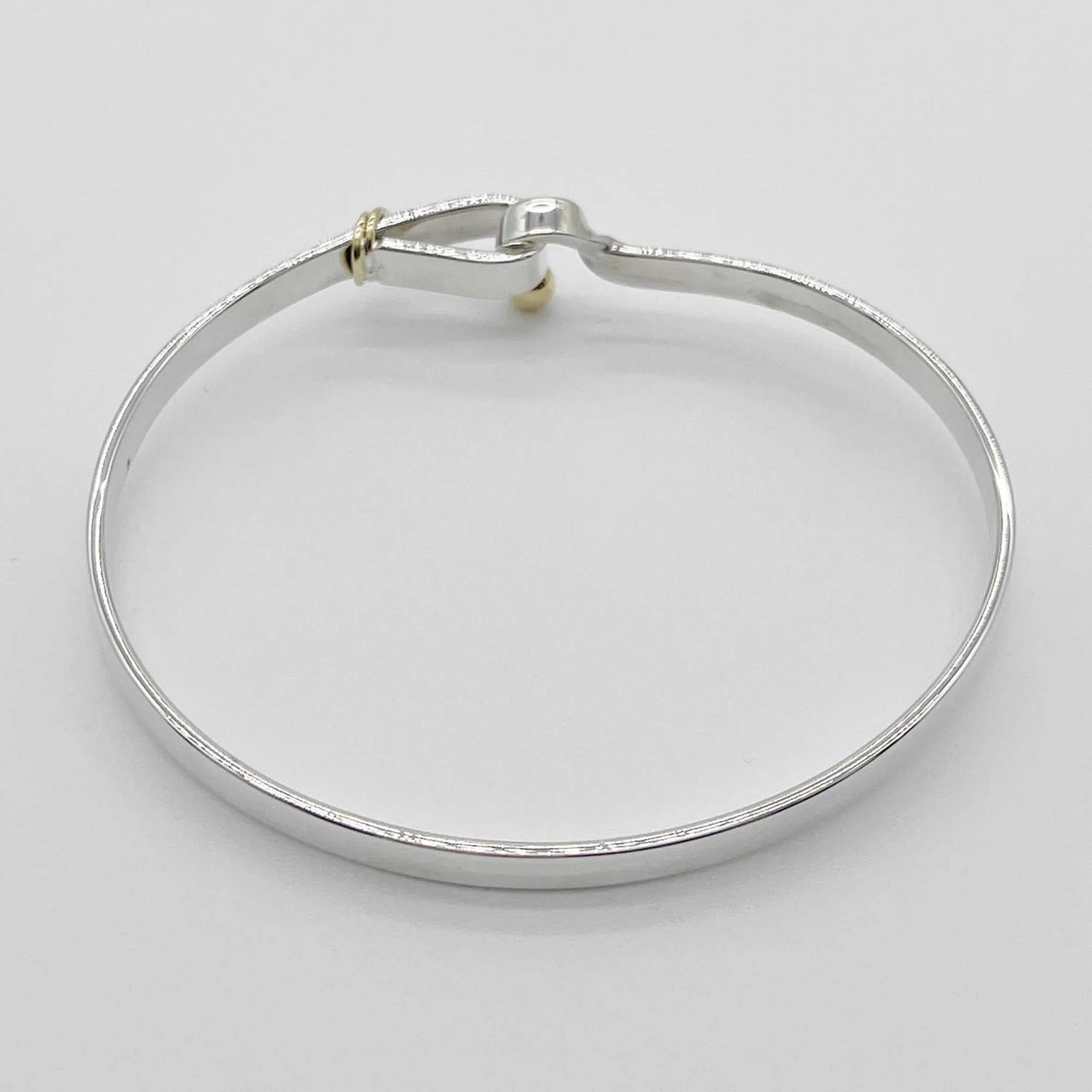 Hook and Eye Bracelet Sterling Silver - Image 4