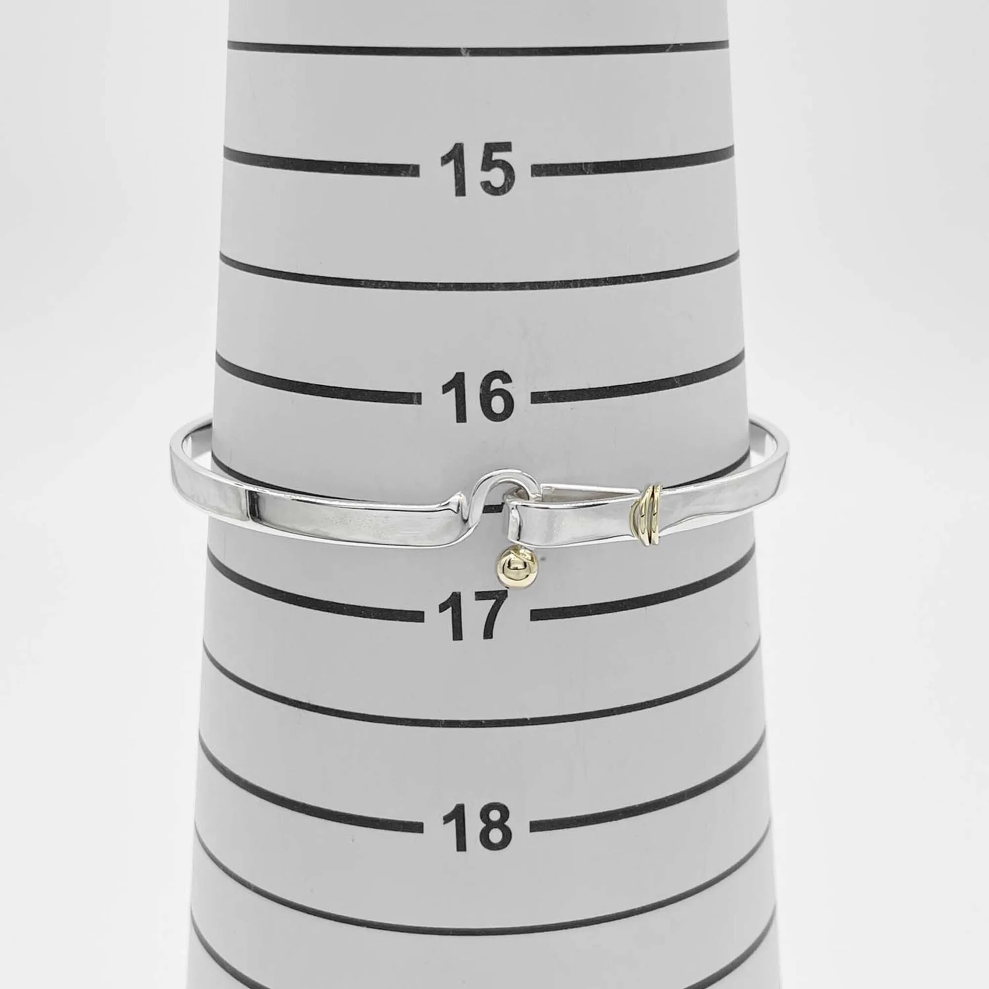 Hook and Eye Bracelet Sterling Silver - Image 7