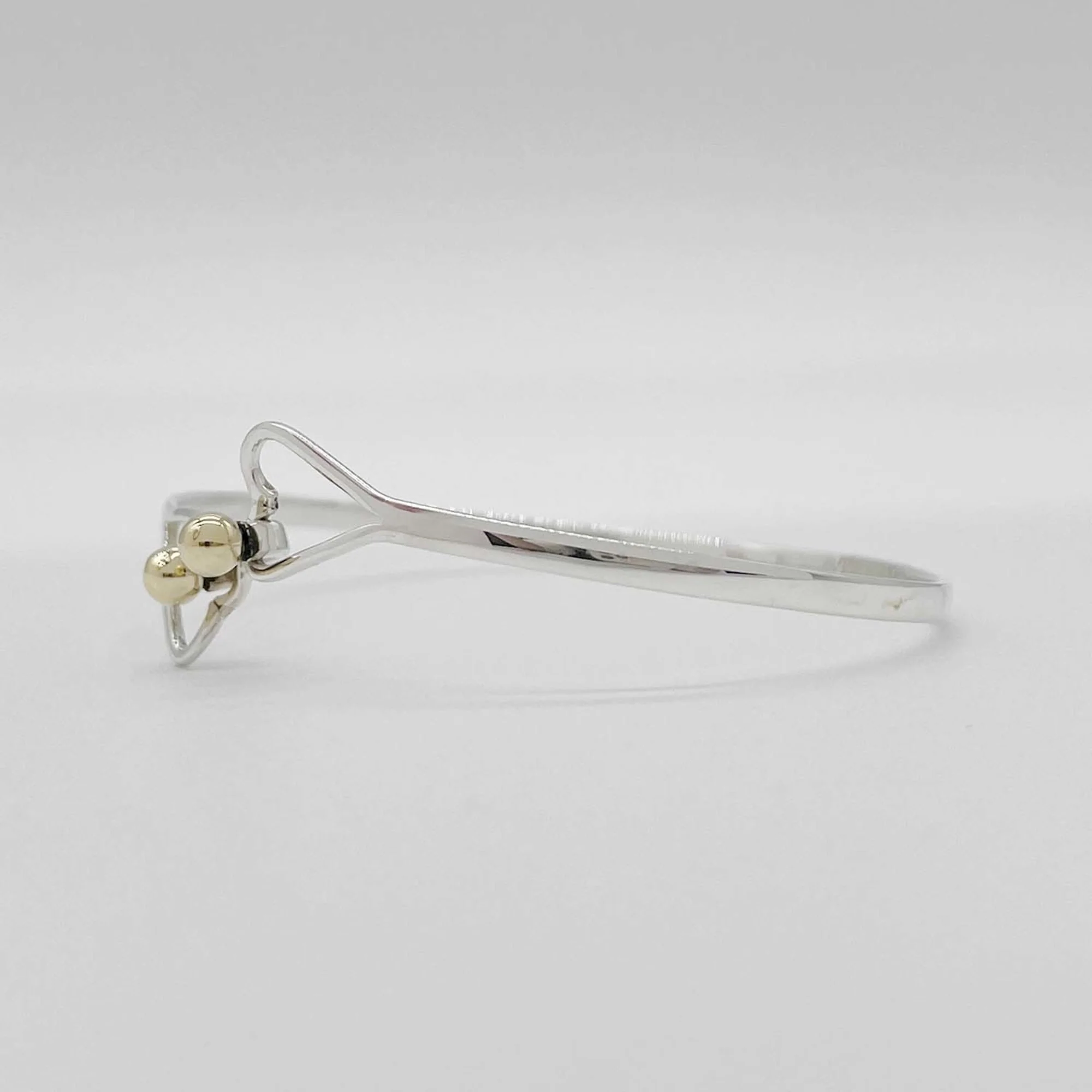 Hook Eye Bracelet Sterling Silver - Image 2