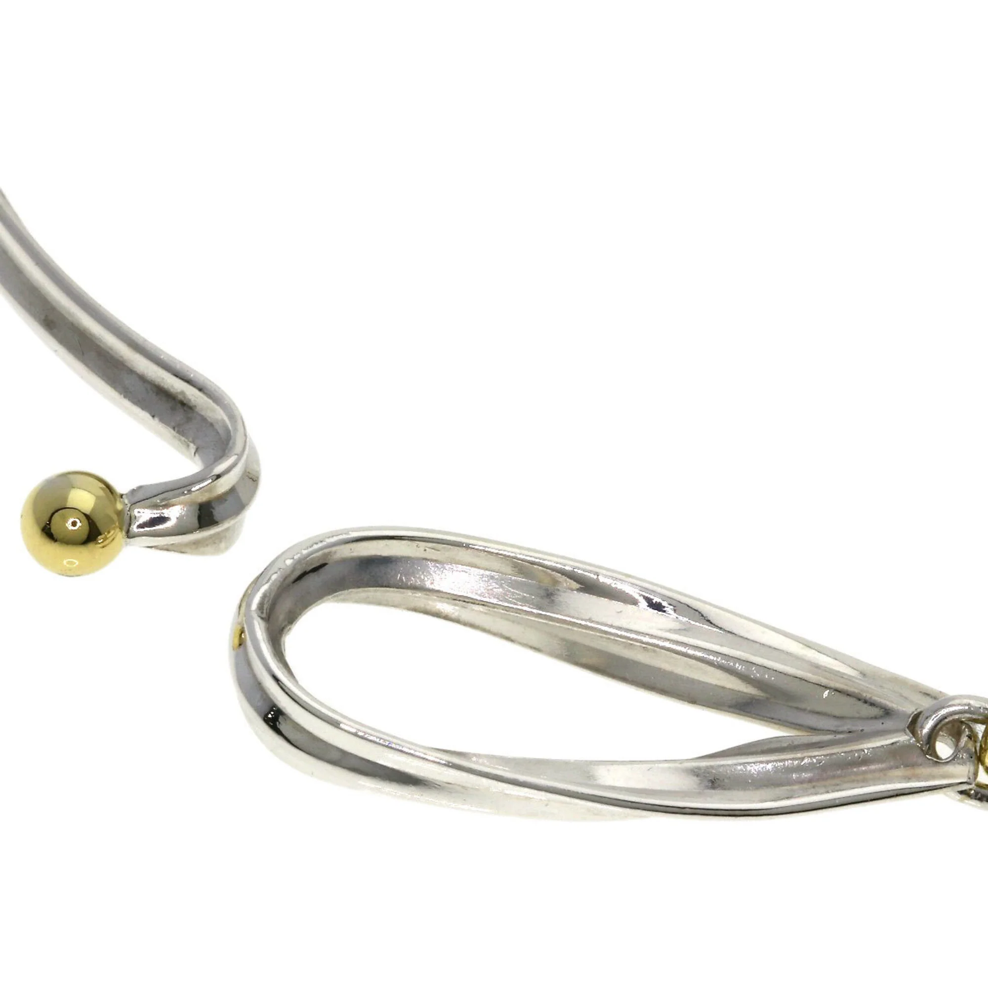 Hook Eye Bracelet Sterling Silver and 18K Yellow Gold - Image 6