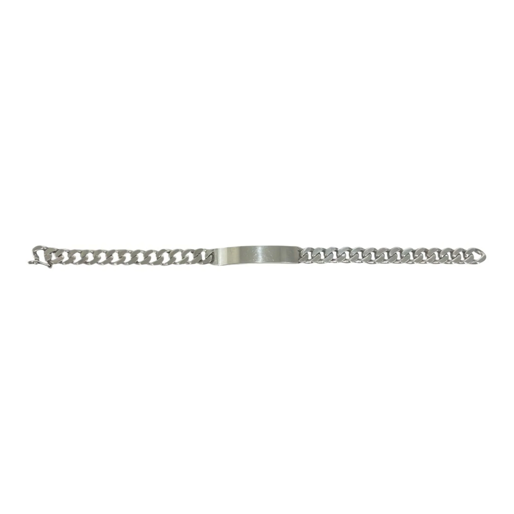 ID Bangle Sterling Silver Bracelet - Image 5