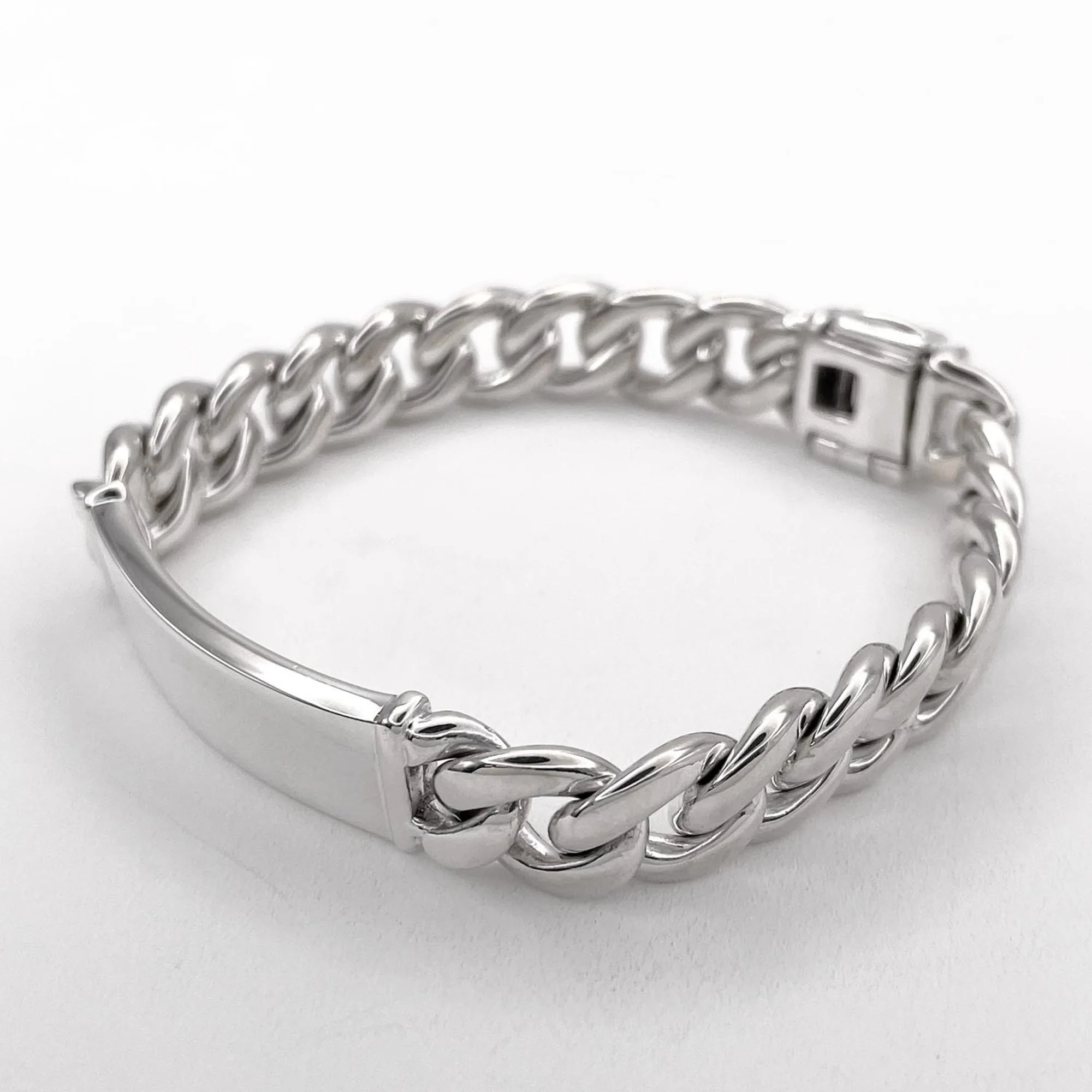 ID Bracelet Sterling Silver - Image 2