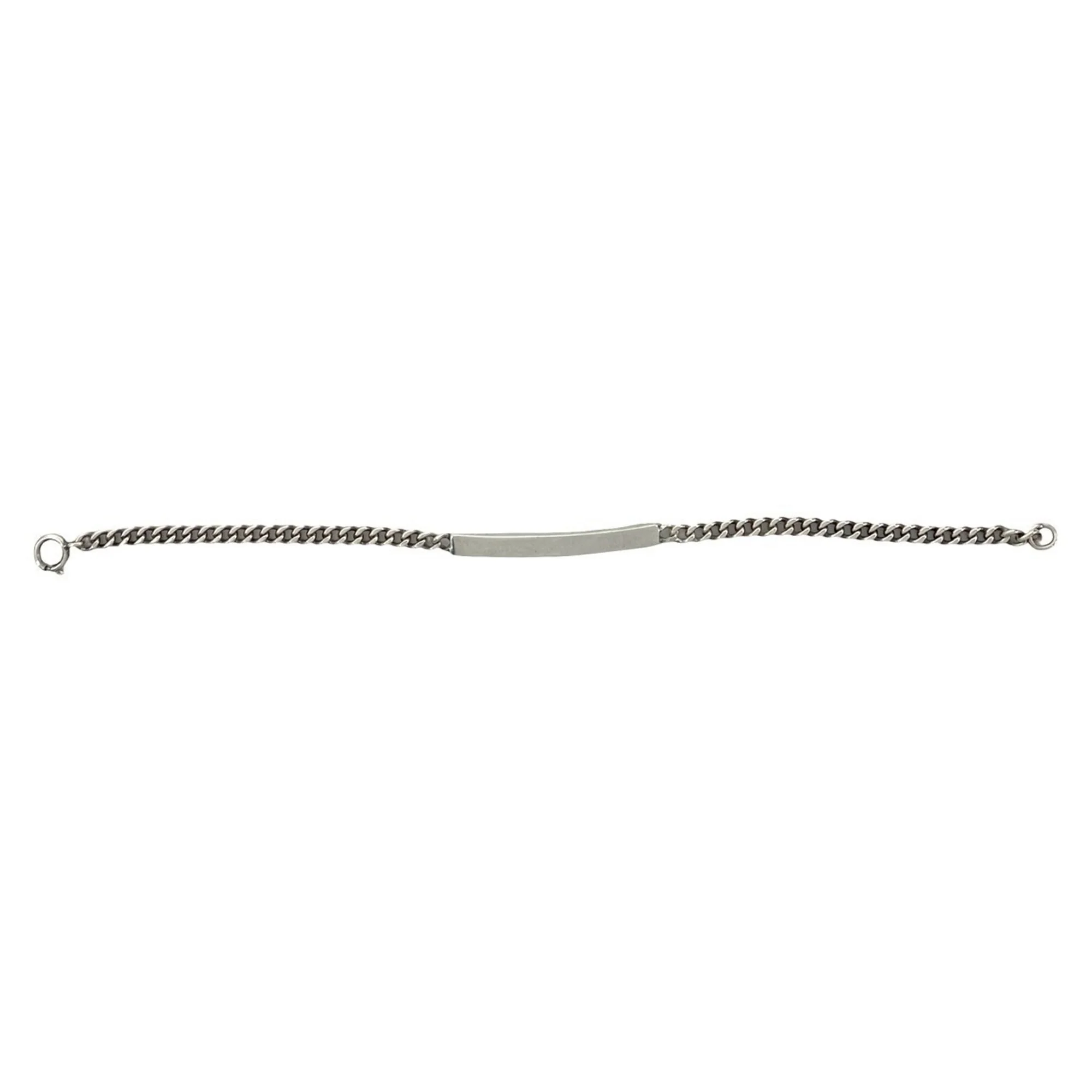 ID Chain Bracelet Sterling Silver - Image 5