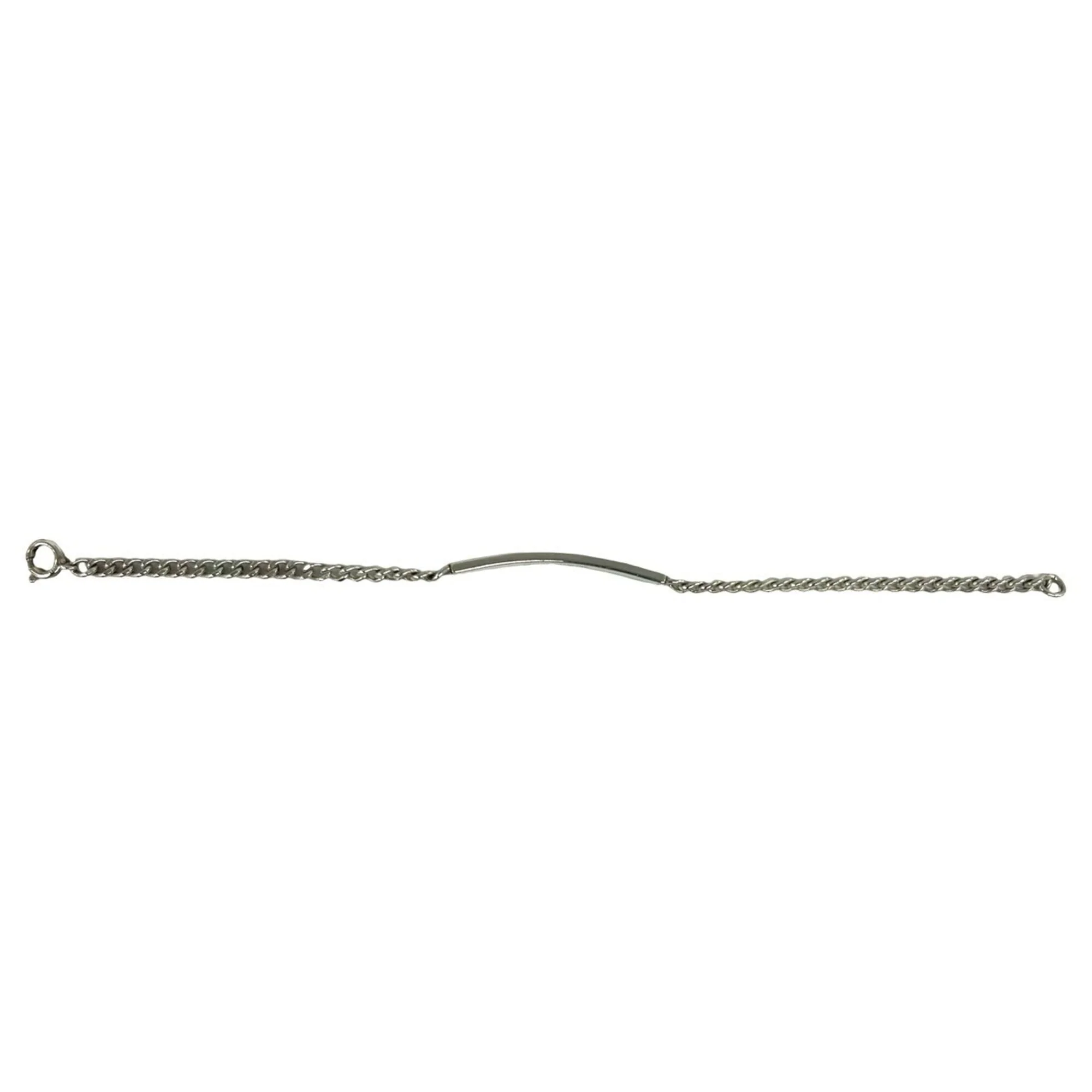 ID Charm Bracelet Sterling Silver - Image 5