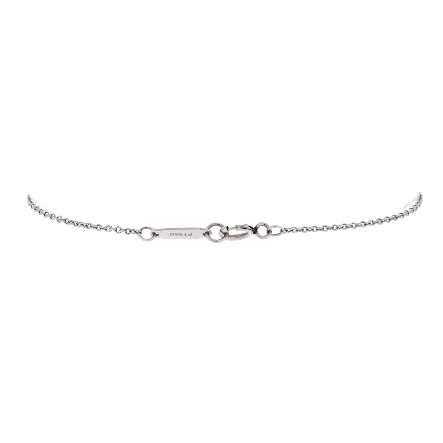 Infinity Bracelet Platinum with Diamonds - Image 2