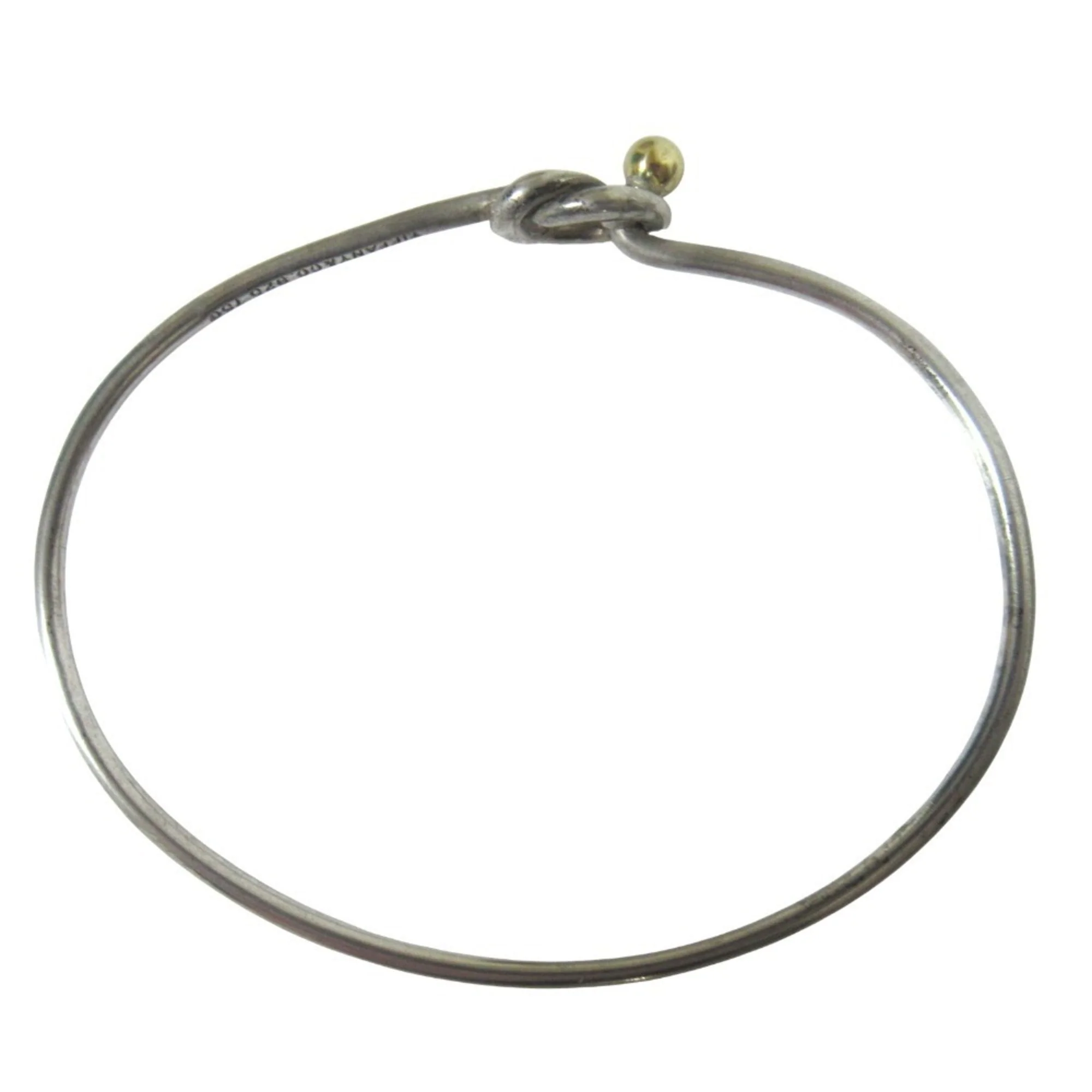 Love Knot Bangle Watch 18K Gold and Silver 925 - Image 2