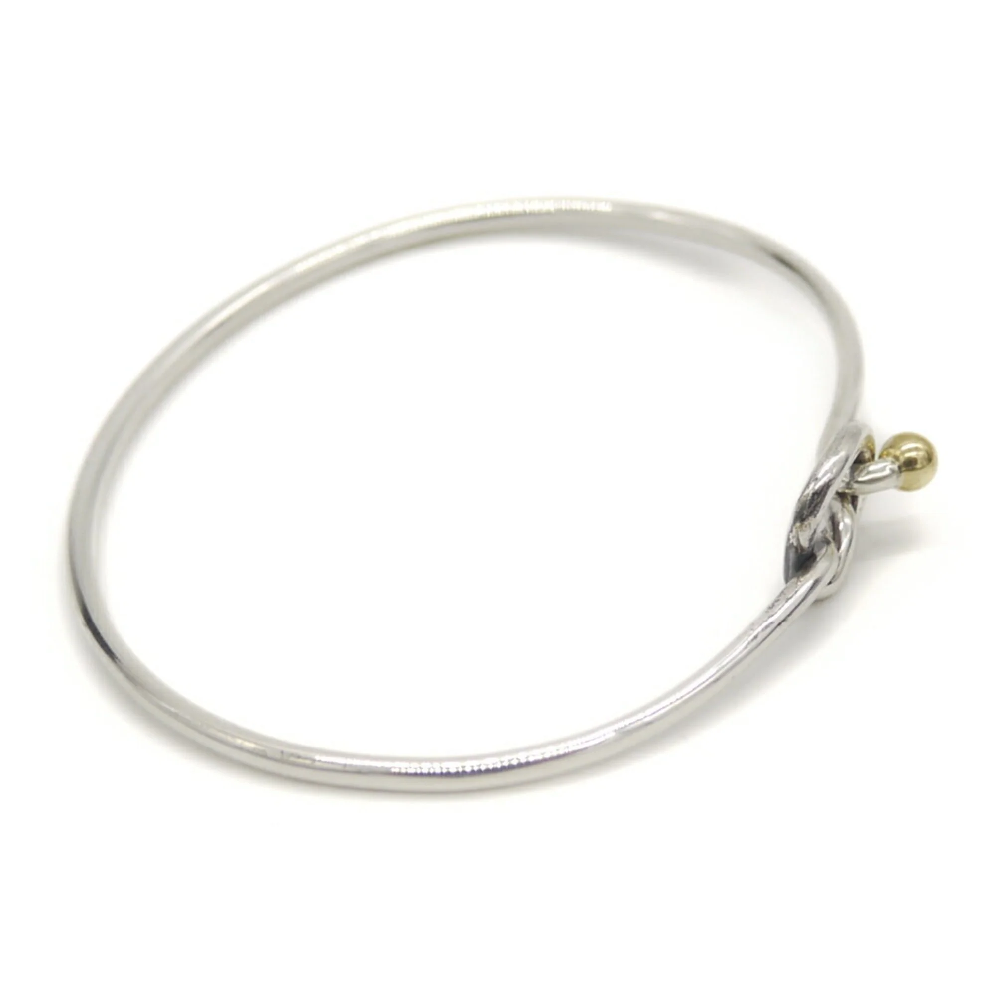 Love Knot Bracelet 18K Gold and Sterling Silver - Image 2