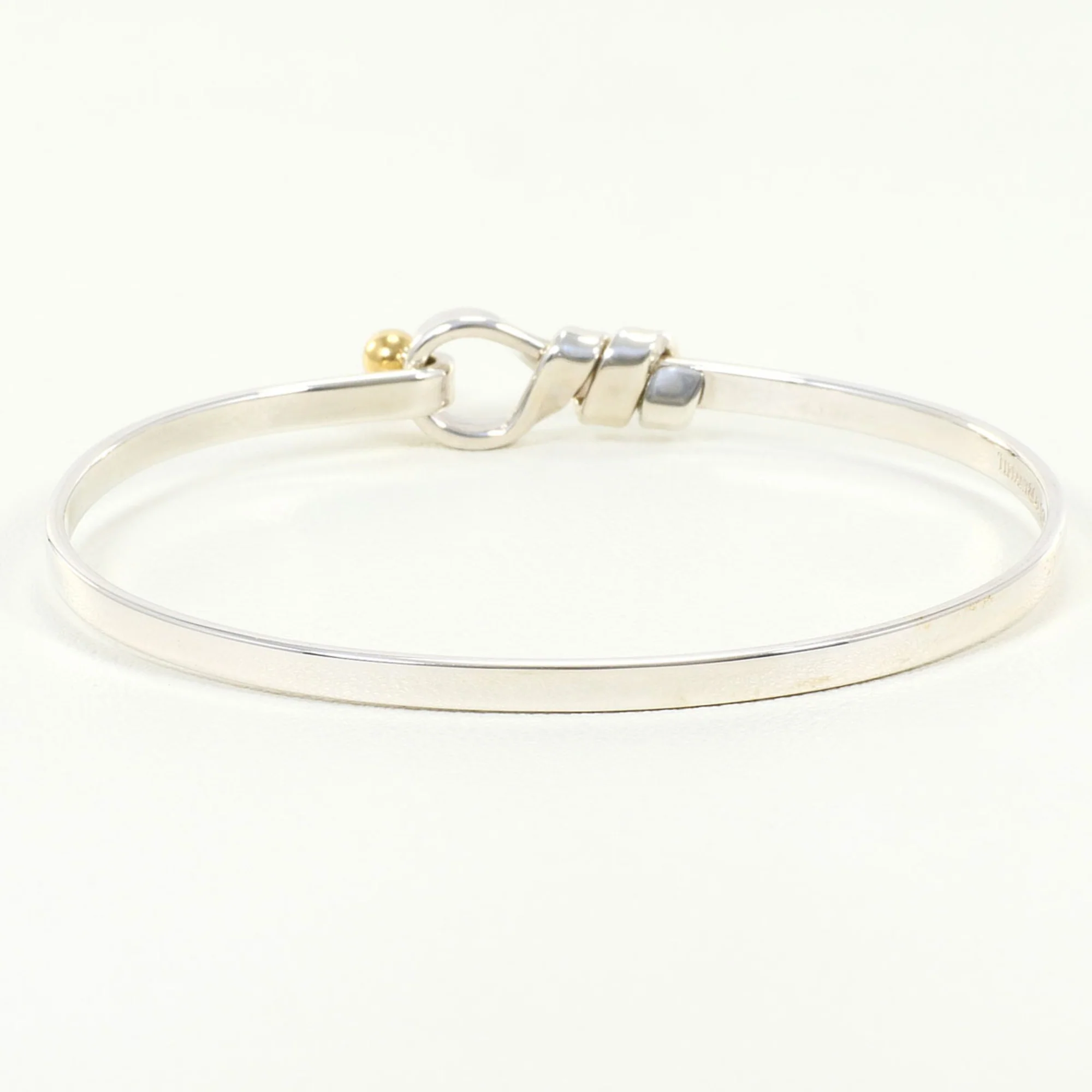 Love Knot Bracelet Sterling Silver and 18K Yellow Gold - Image 2