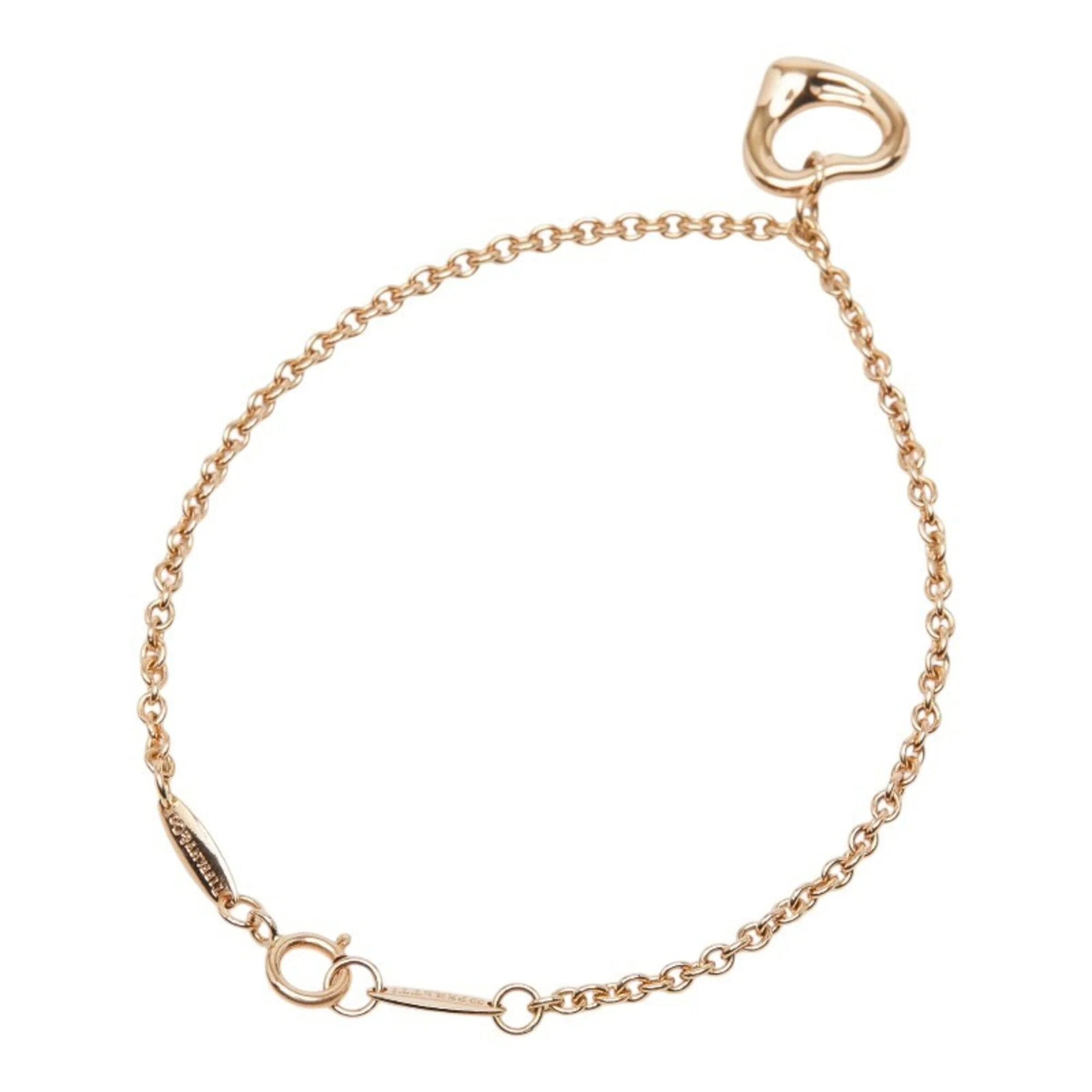 Open Heart Bracelet 18K Rose Gold - Image 3