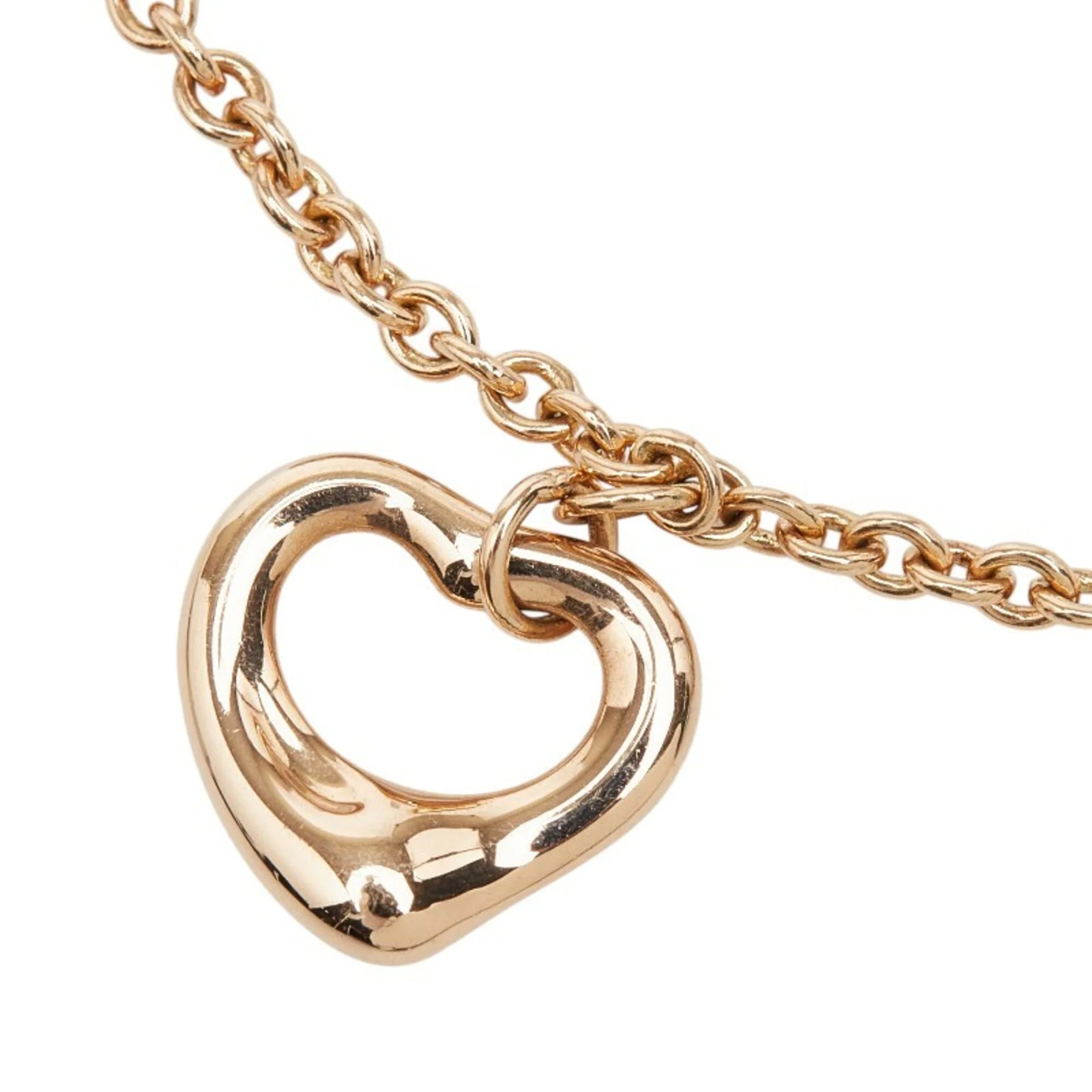 Open Heart Bracelet 18K Rose Gold - Image 5