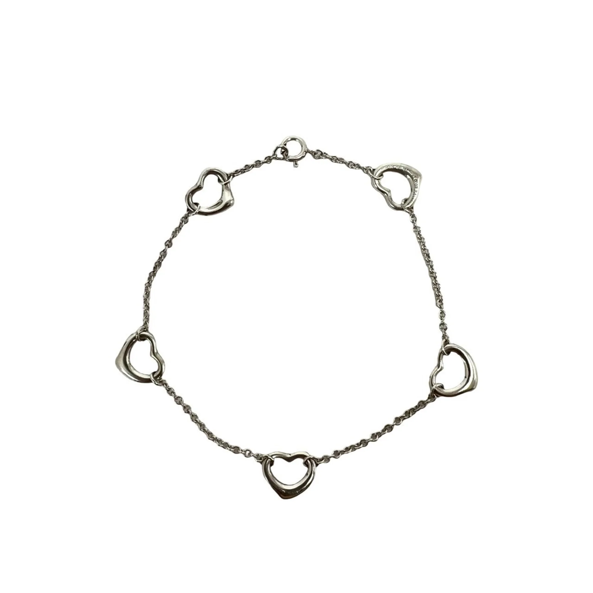 Open Heart Bracelet Sterling Silver