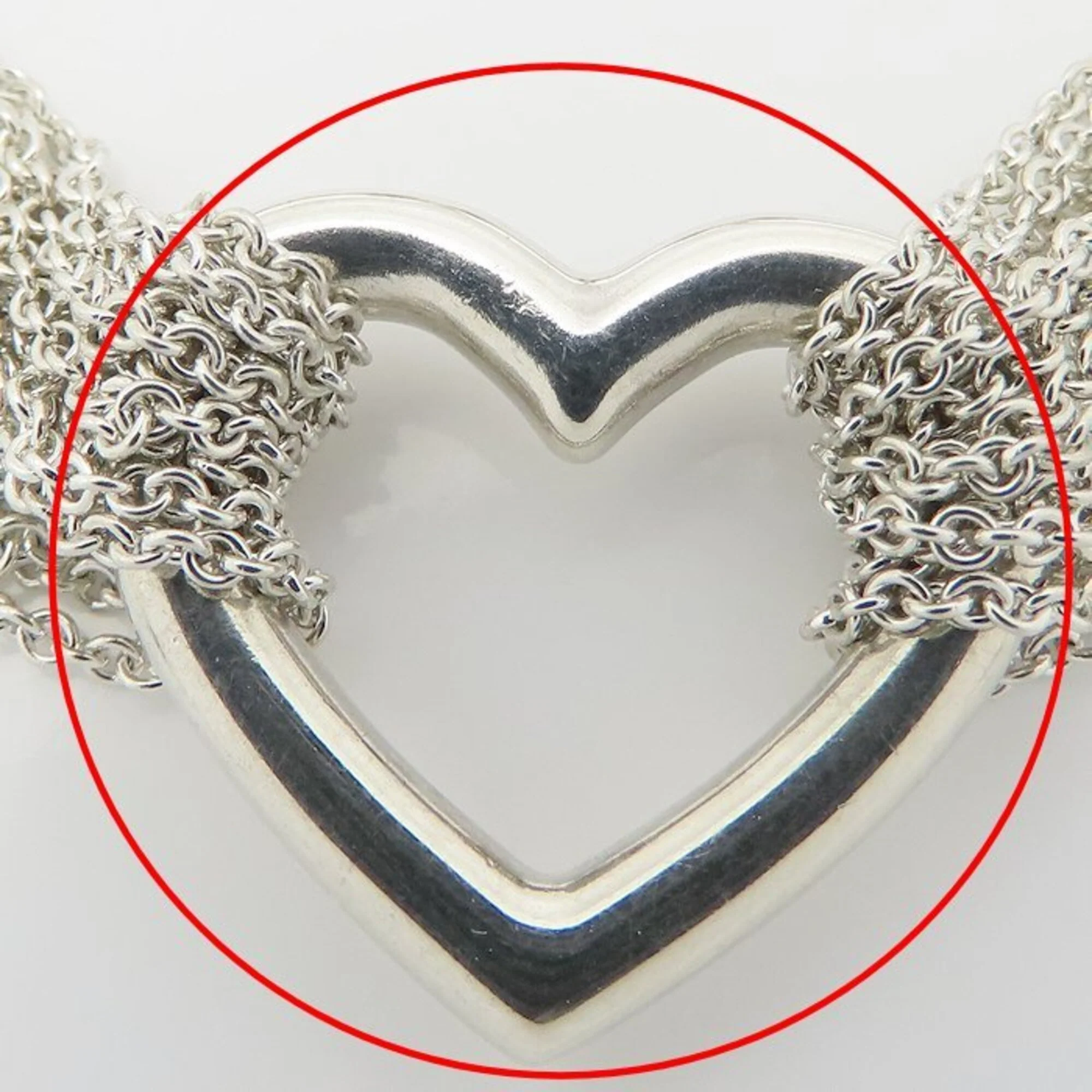 Open Heart Bracelet Sterling Silver - Image 5