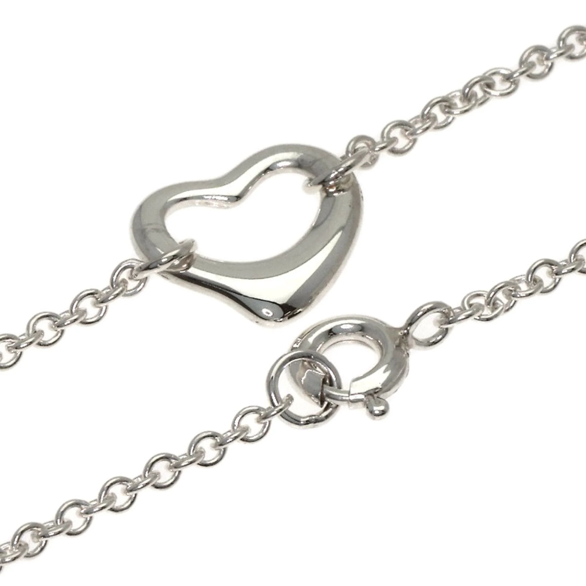 Open Heart Bracelet Sterling Silver - Image 3