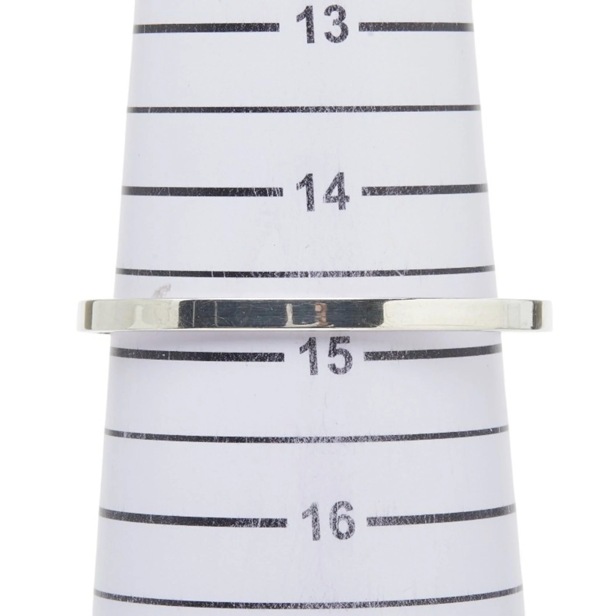 Open Rectangle Square Bracelet Sterling Silver - Image 5