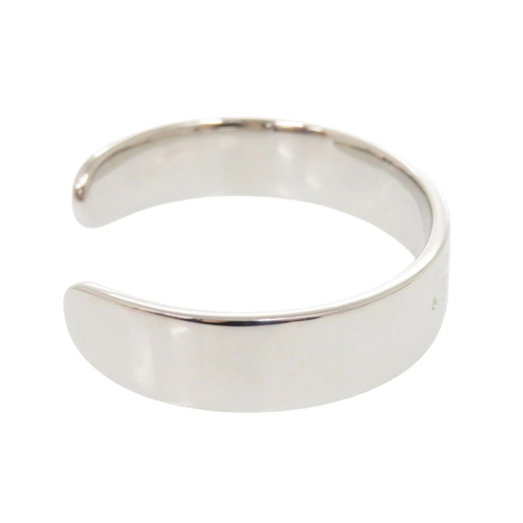 Return To Collection Narrow Cuff Bracelet Sterling Silver with Diamond - Image 4