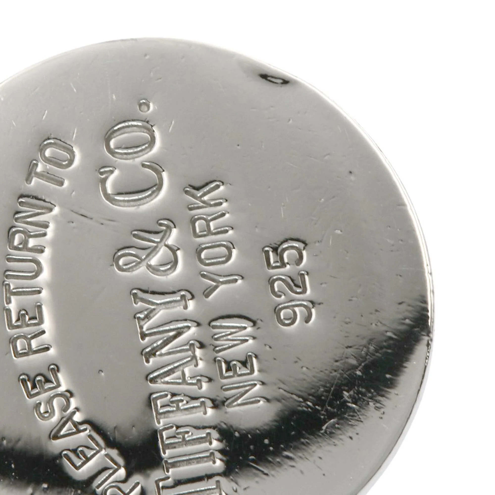 Round Tag Bracelet Sterling Silver - Image 8