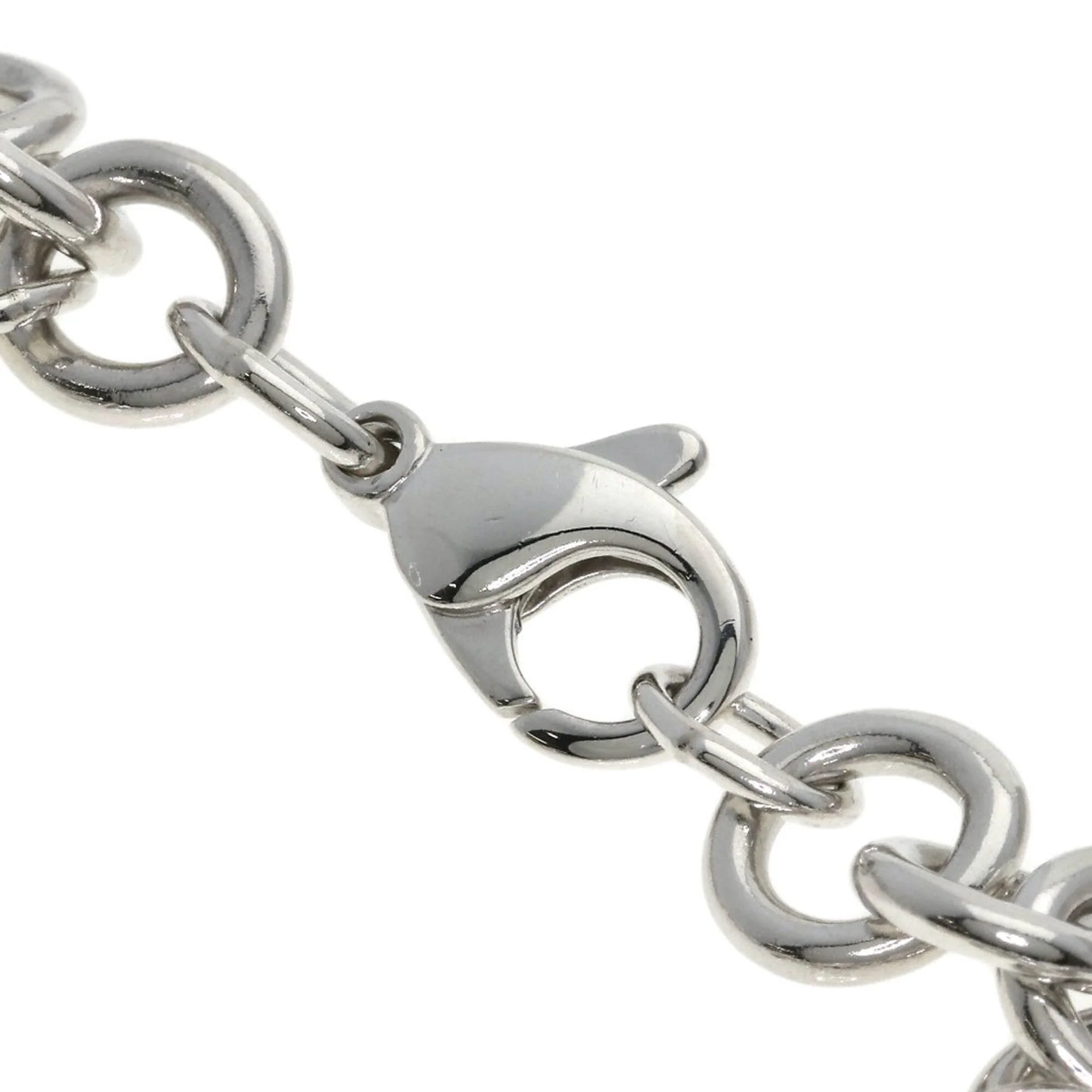 Round Tag Bracelet Sterling Silver - Image 4