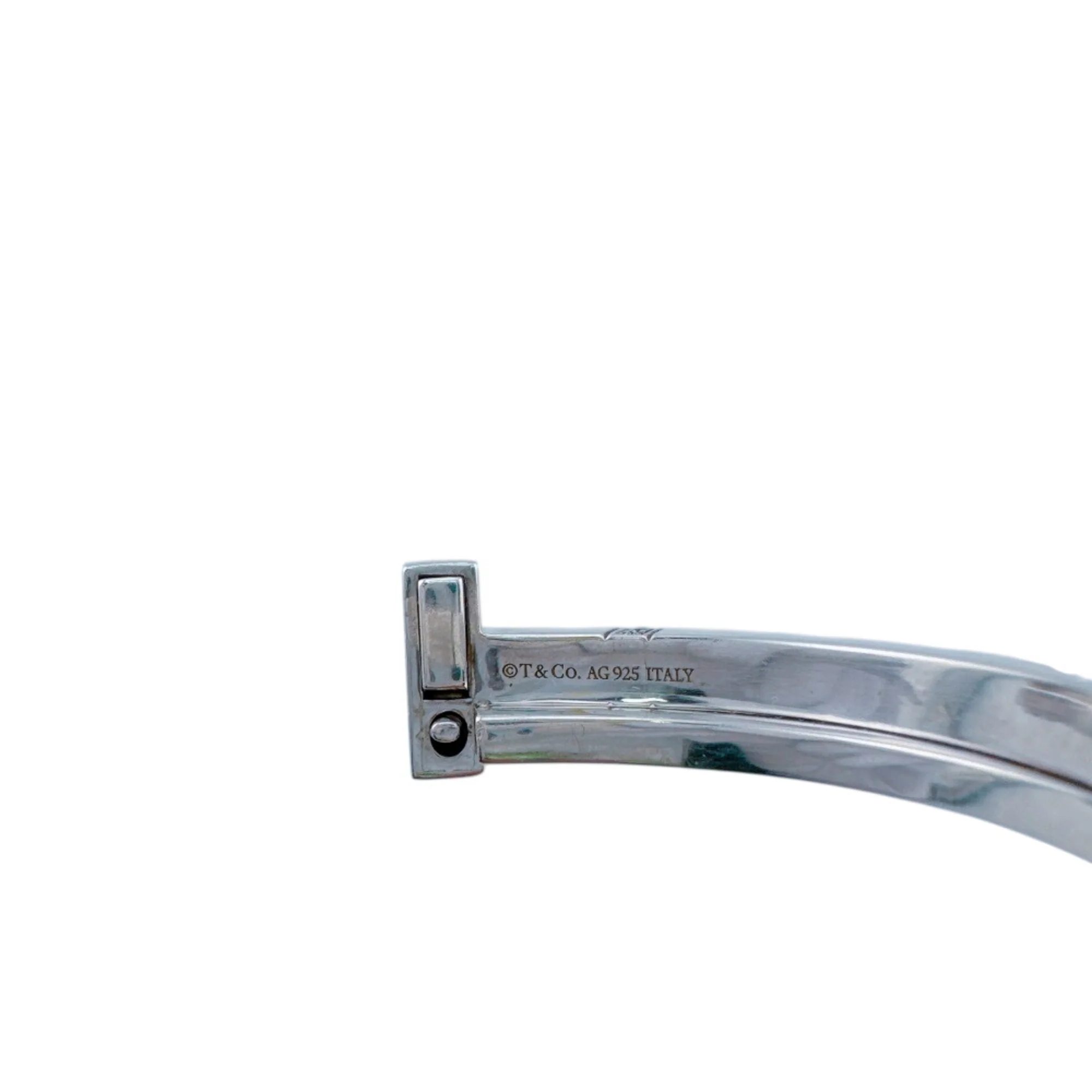Square Wrap Bracelet Sterling Silver with 9 Diamonds - Image 8