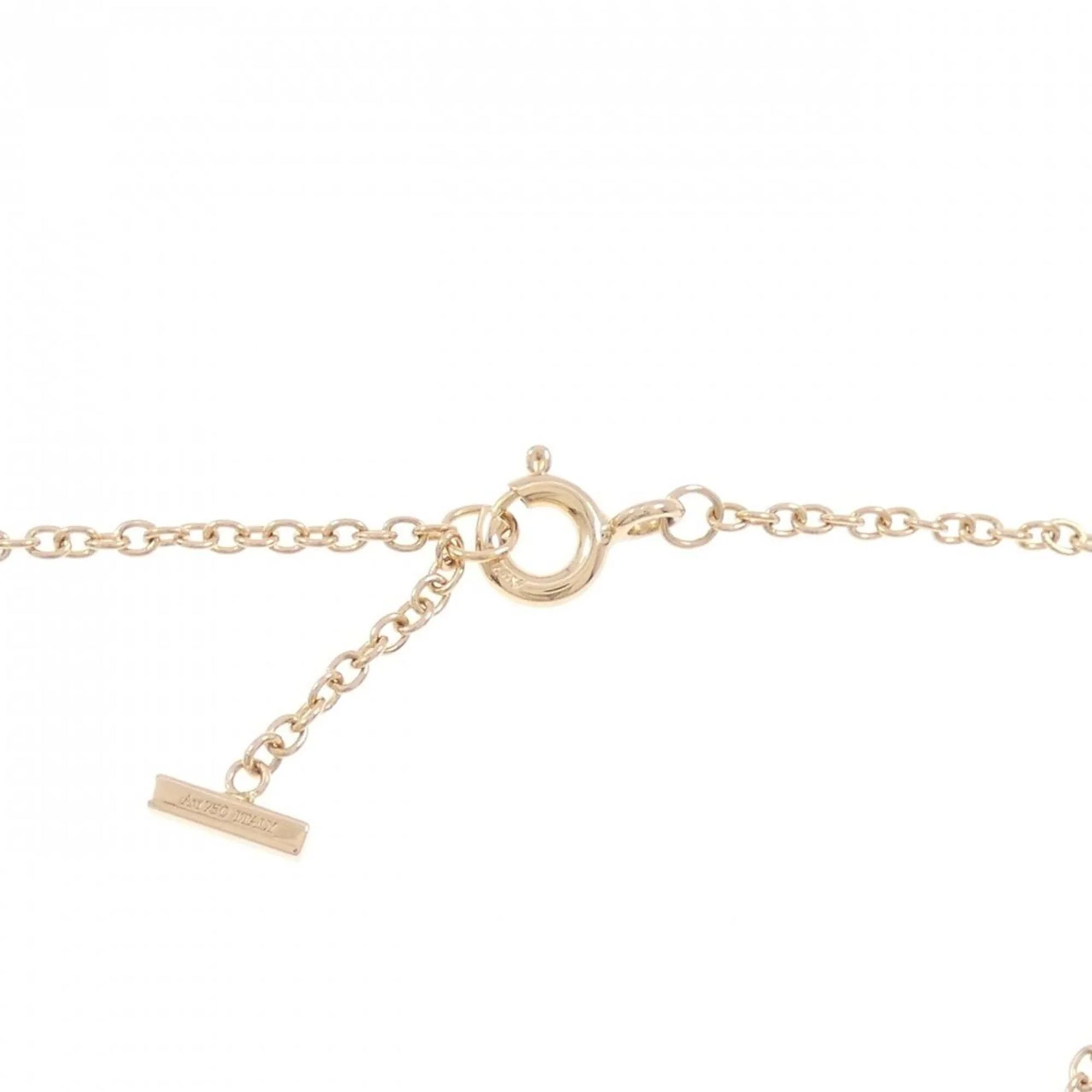 T Smile Pendant Necklace 18K Rose Gold - Image 4