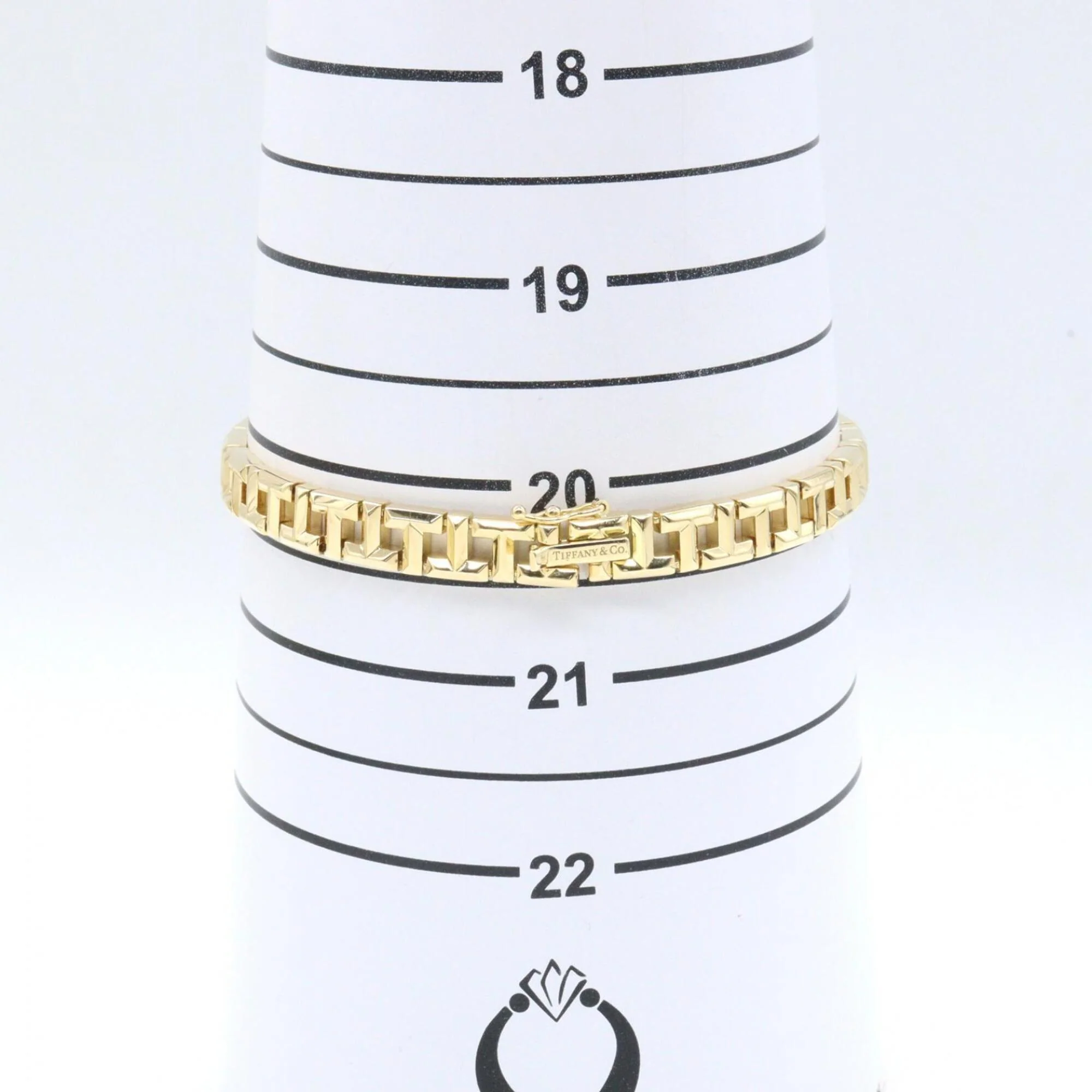 T True Bracelet 18K Yellow Gold - Image 7