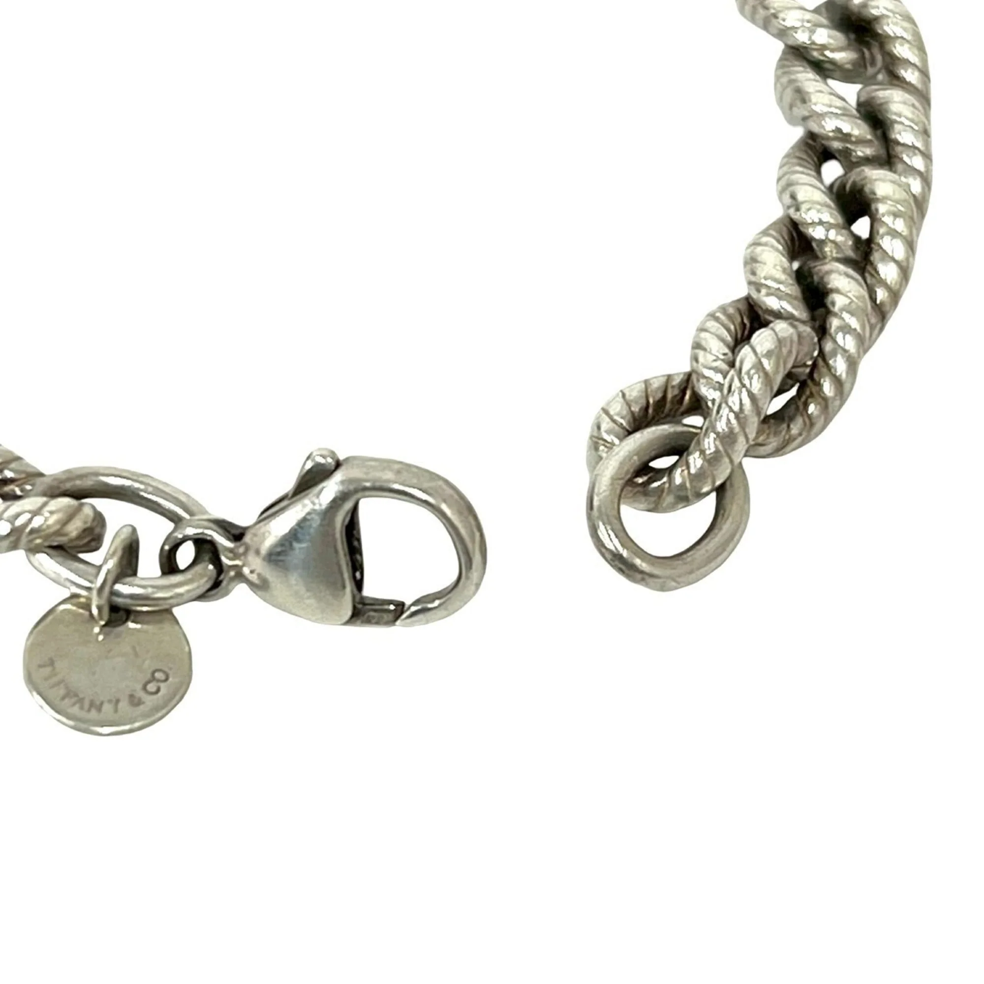 Twist Rope Bracelet Sterling Silver - Image 4