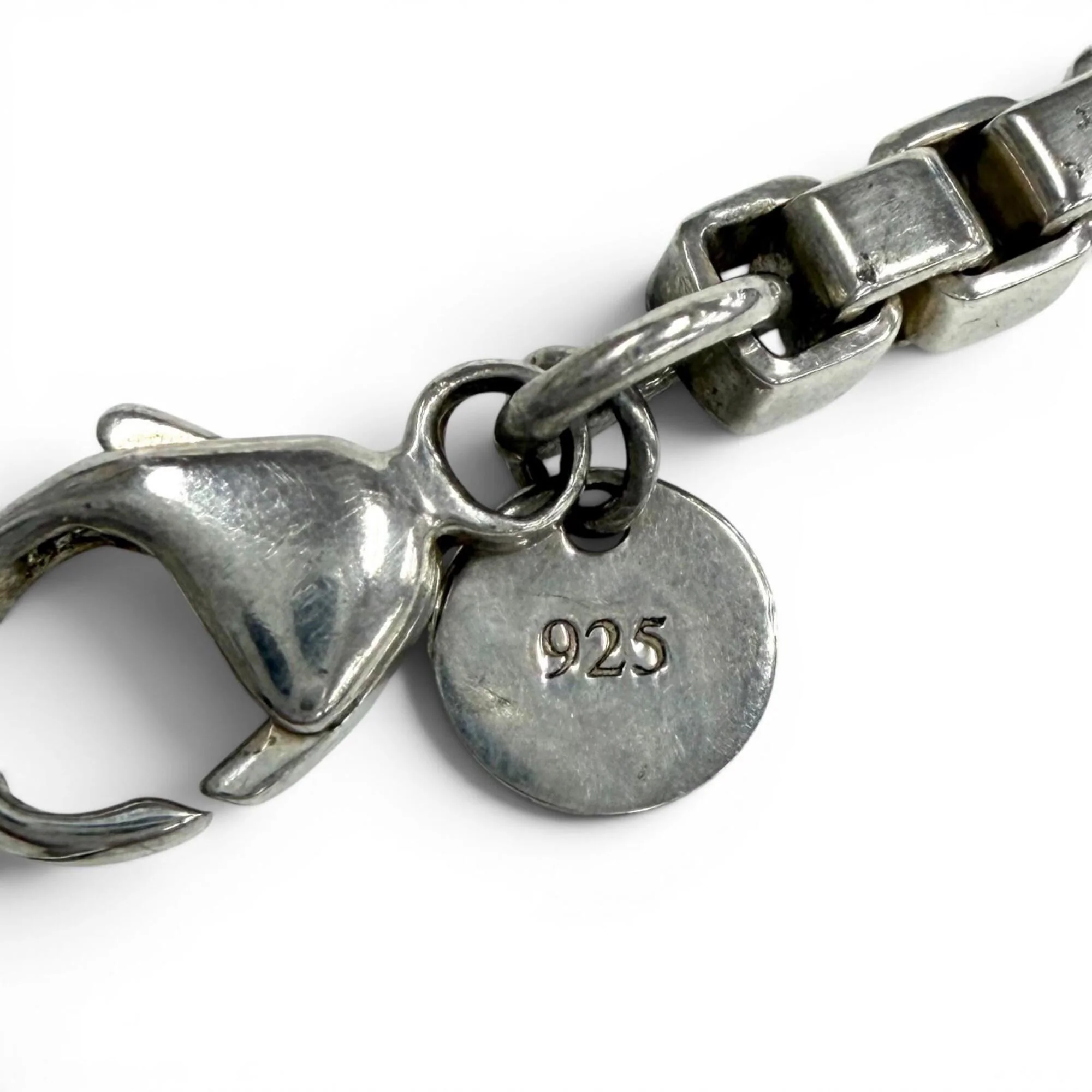 Venetian Link Bracelet Sterling Silver - Image 9