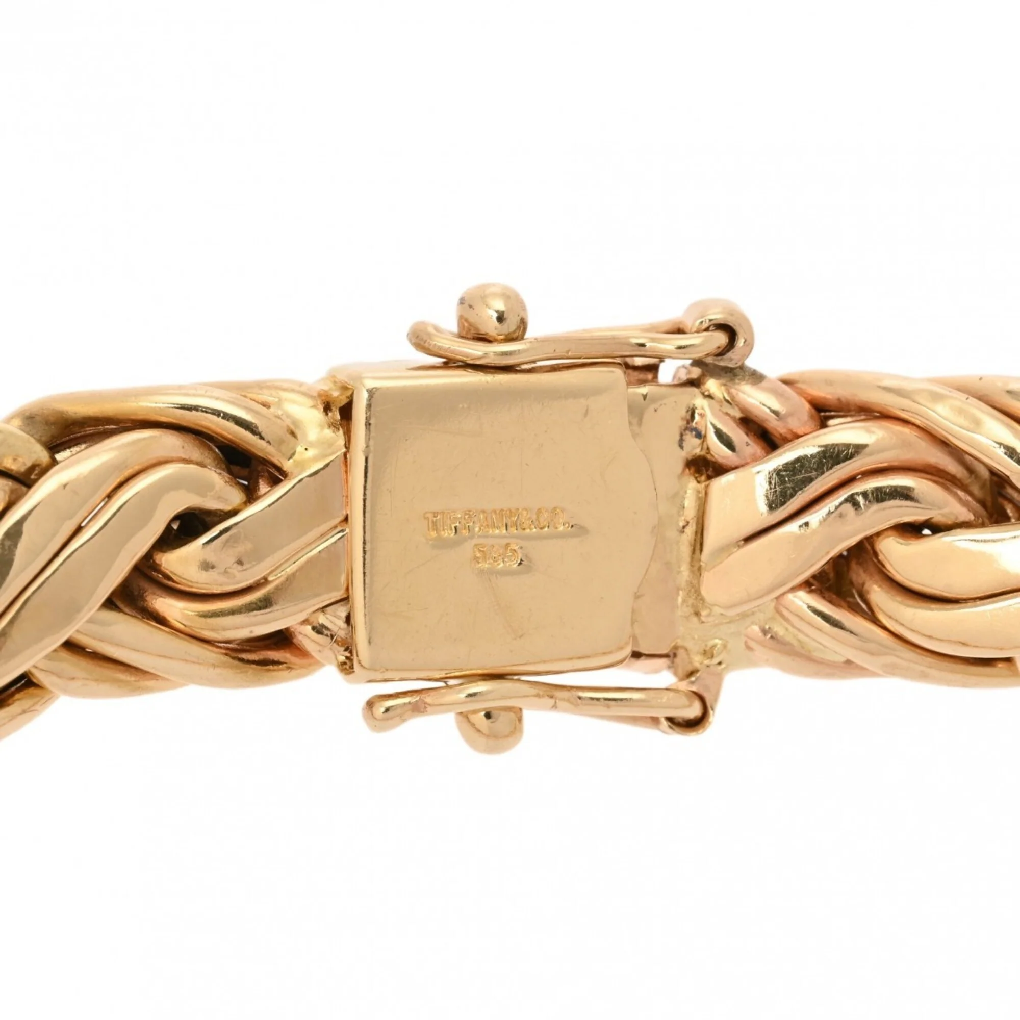 Vintage Bracelet 14K Yellow Gold - Image 4
