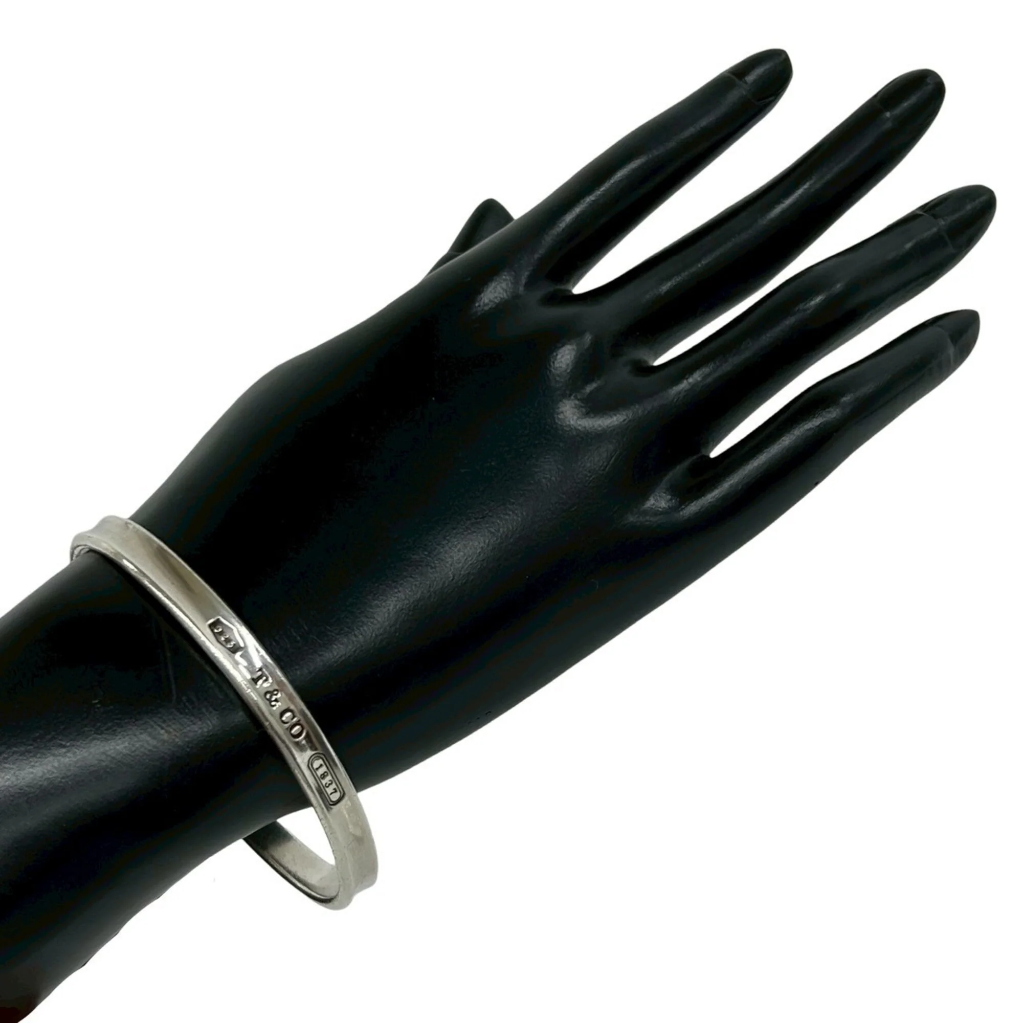 Vintage Narrow Bracelet Sterling Silver - Image 2