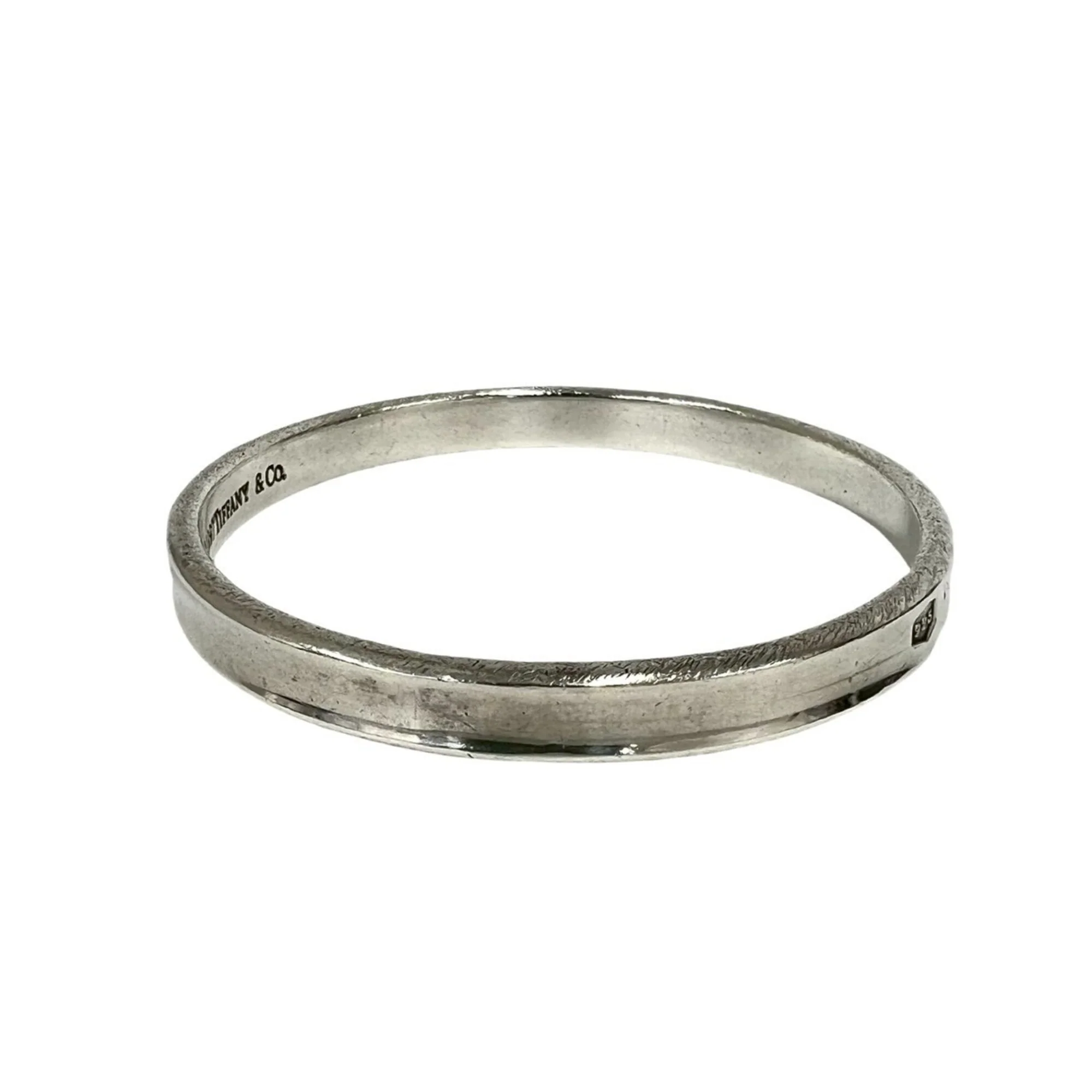 Vintage Narrow Bracelet Sterling Silver - Image 6