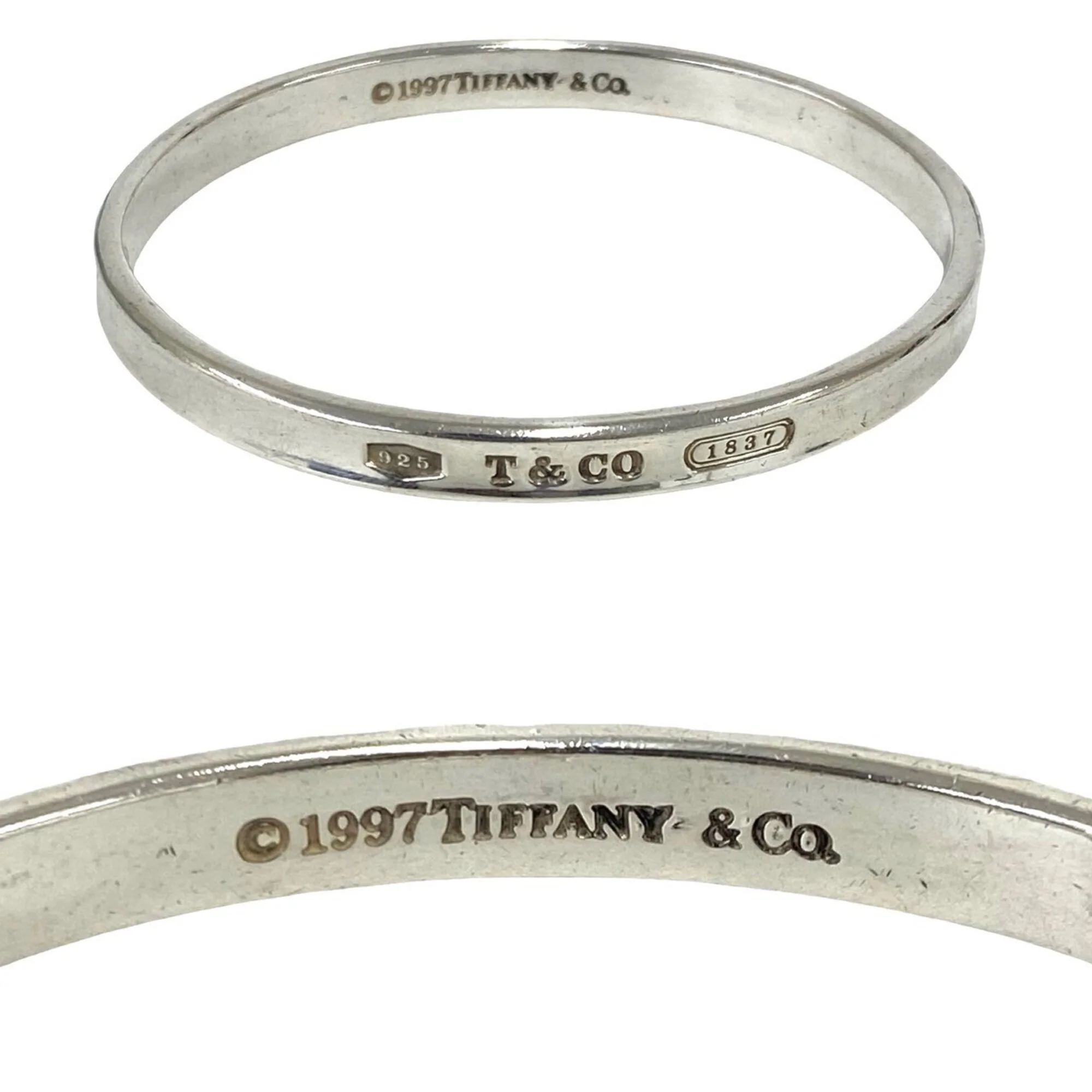 Vintage Narrow Bracelet Sterling Silver - Image 3