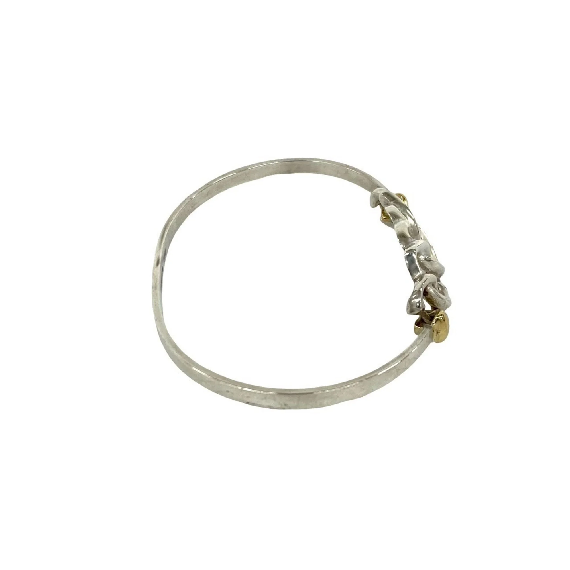Vintage Triple Heart Combination Bracelet Sterling Silver - Image 6
