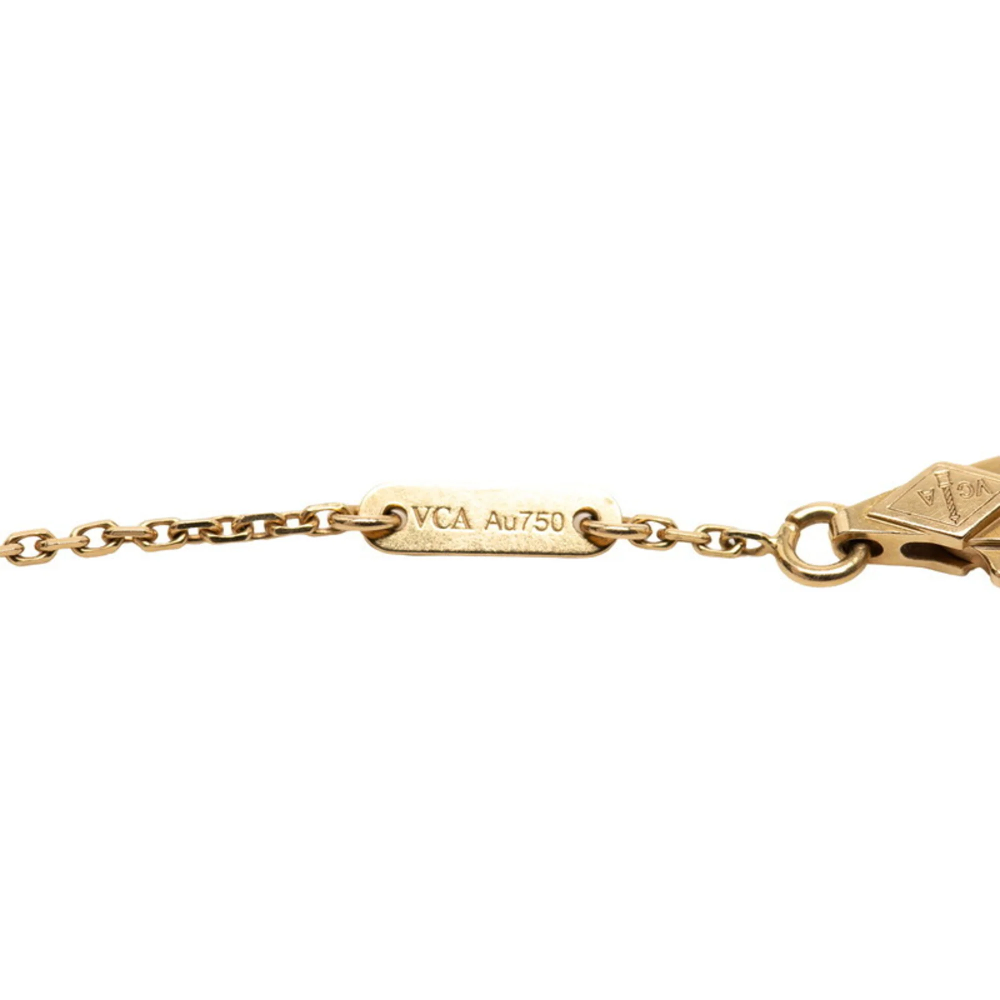 Charm Bracelet 18K Yellow Gold With Mother Of Pearl - Image 4