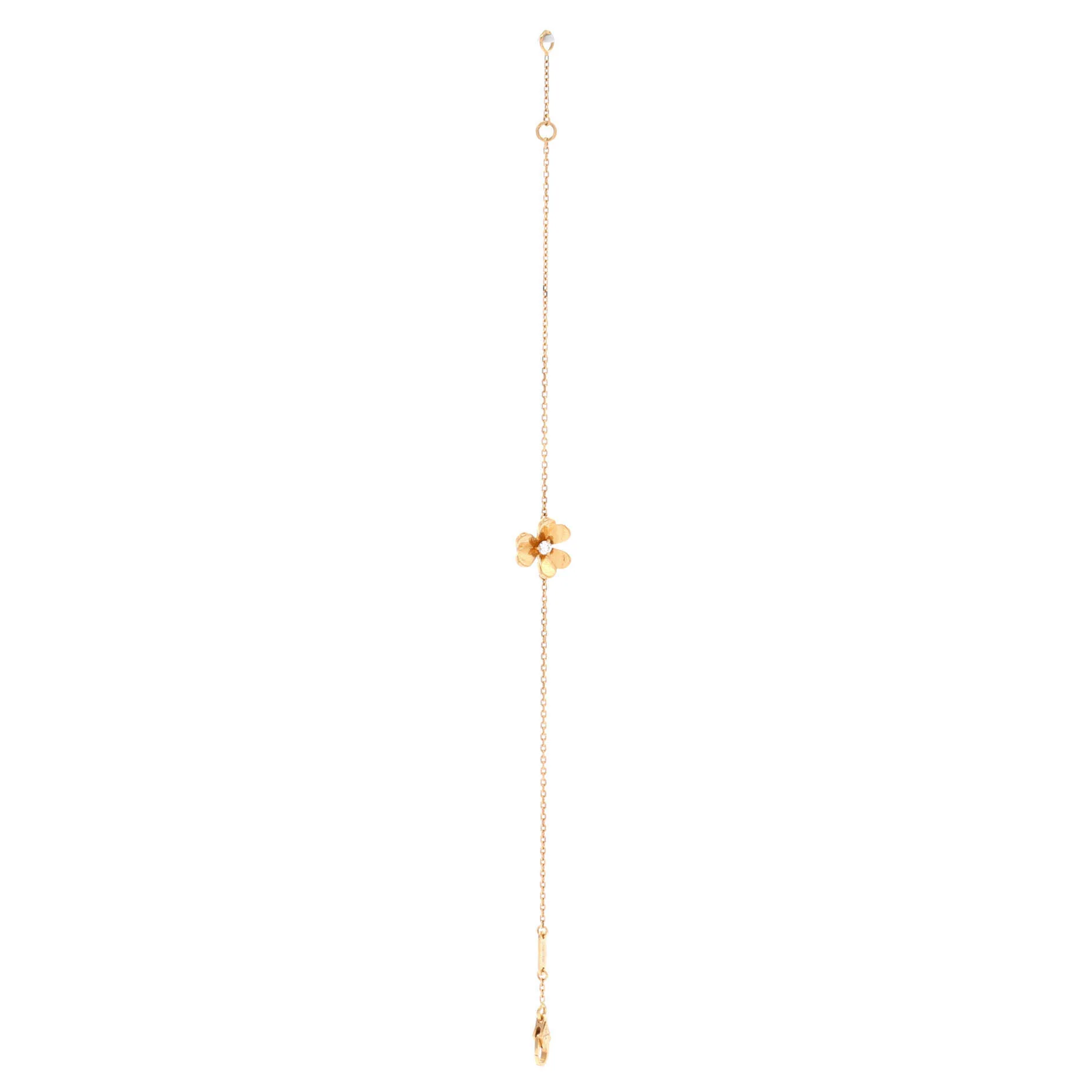 Frivole Bracelet 18K Yellow Gold with Diamond Mini - Image 3