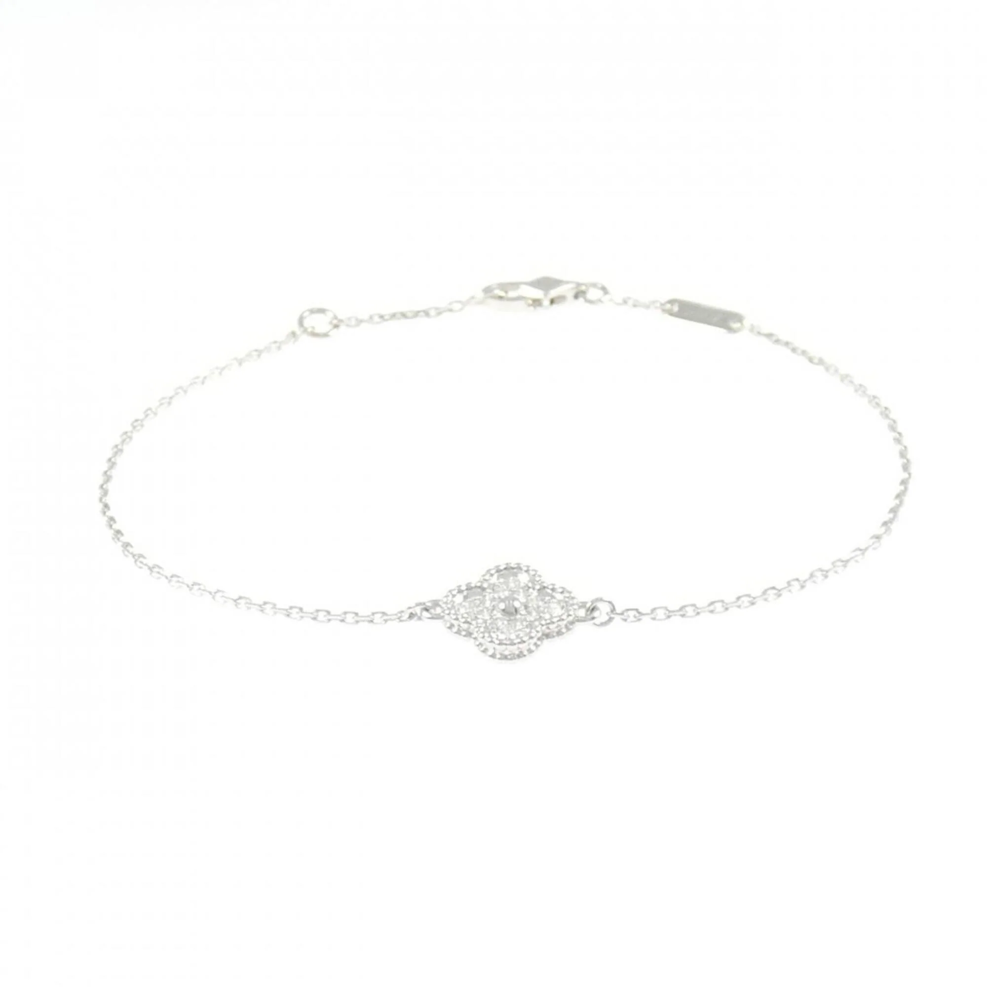 Sweet Alhambra Bracelet 18K White Gold - Image 3