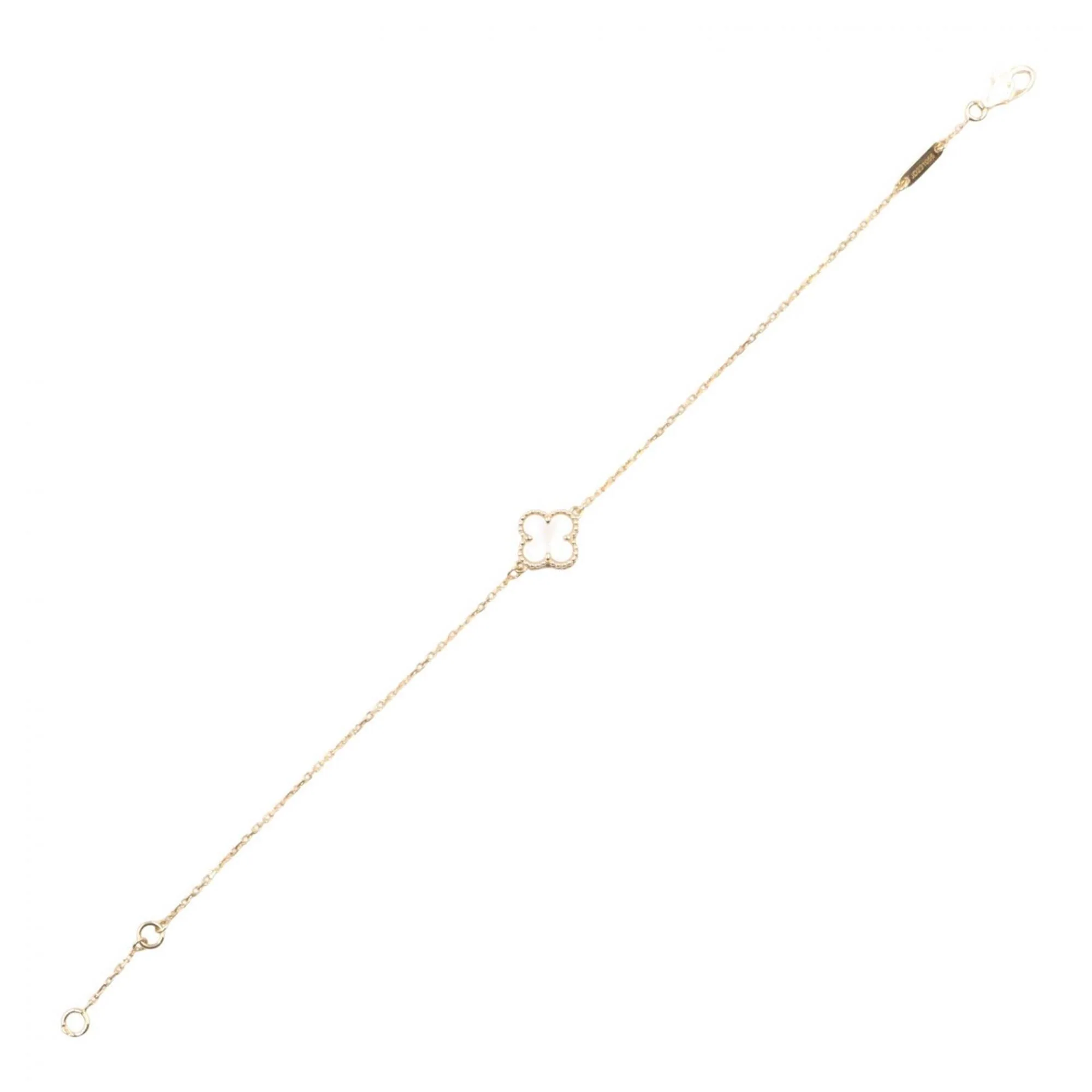 Sweet Alhambra Bracelet 18K Yellow Gold - Image 3