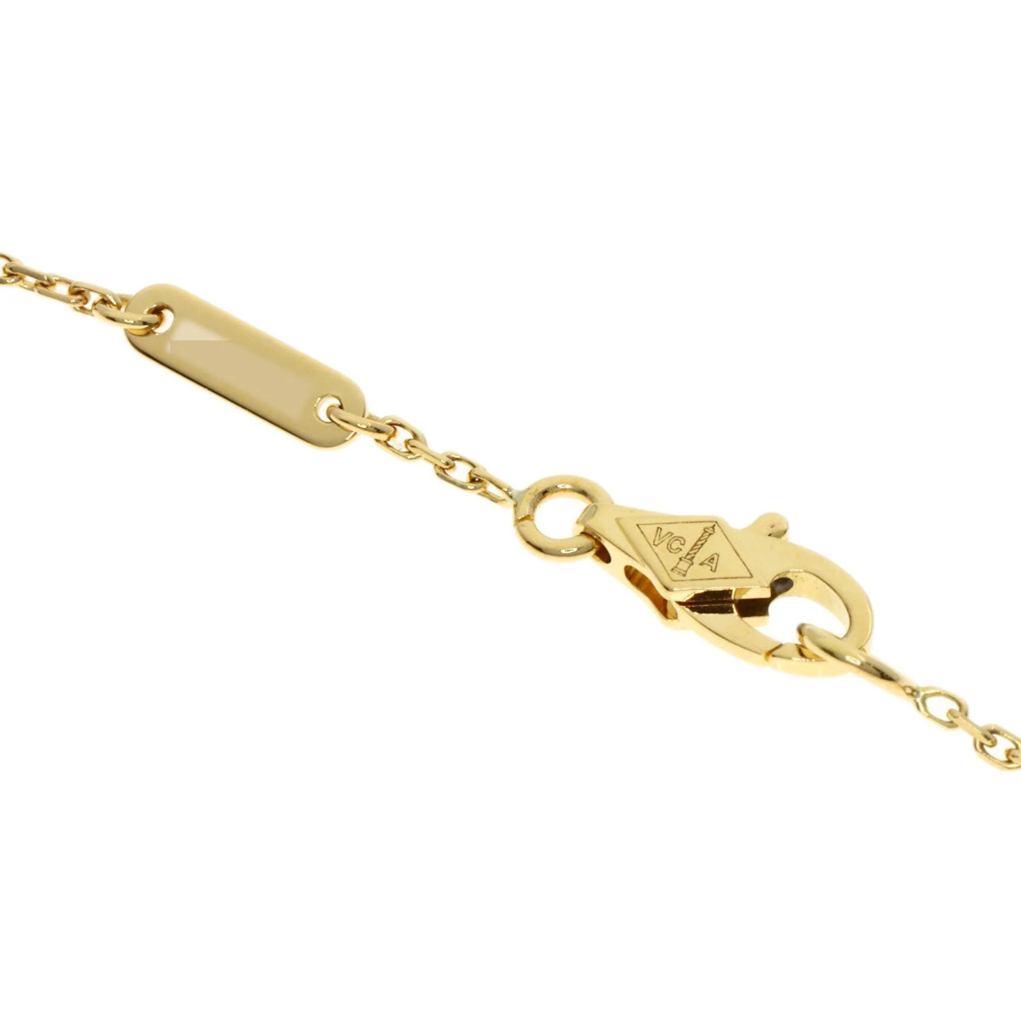 Sweet Alhambra Bracelet 18K Yellow Gold - Image 3