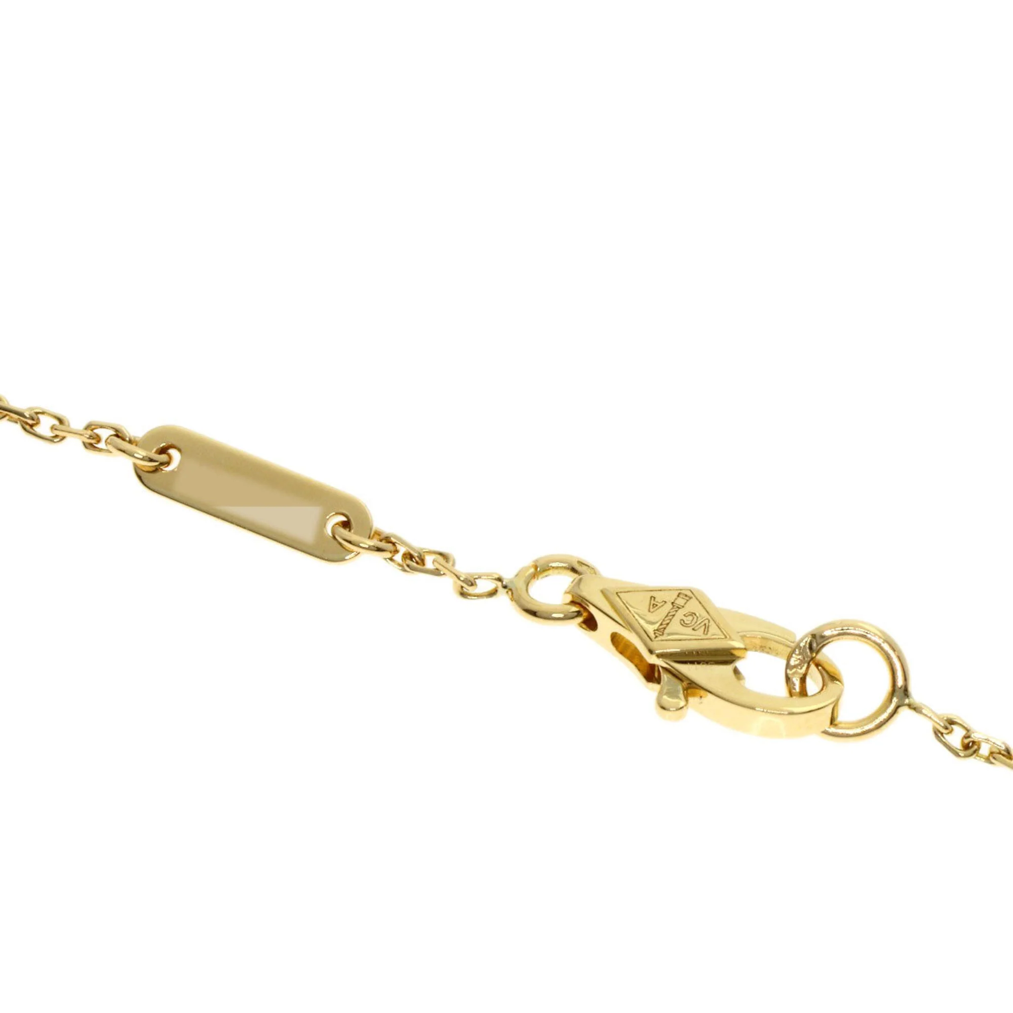 Sweet Alhambra Bracelet 18K Yellow Gold - Image 4