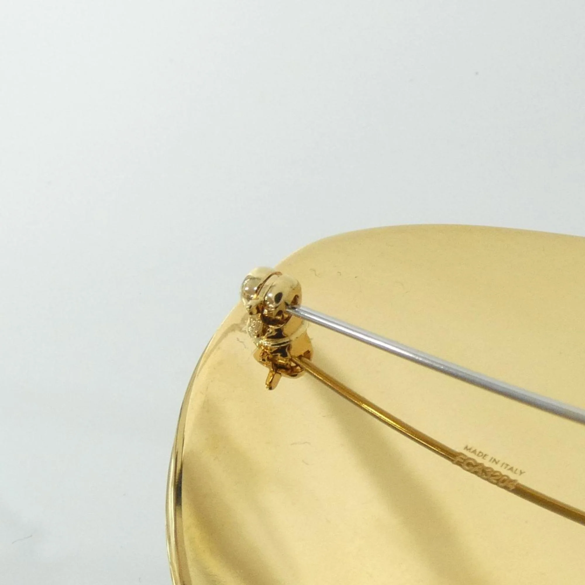 Brooch Gold-Tone Metal - Image 4
