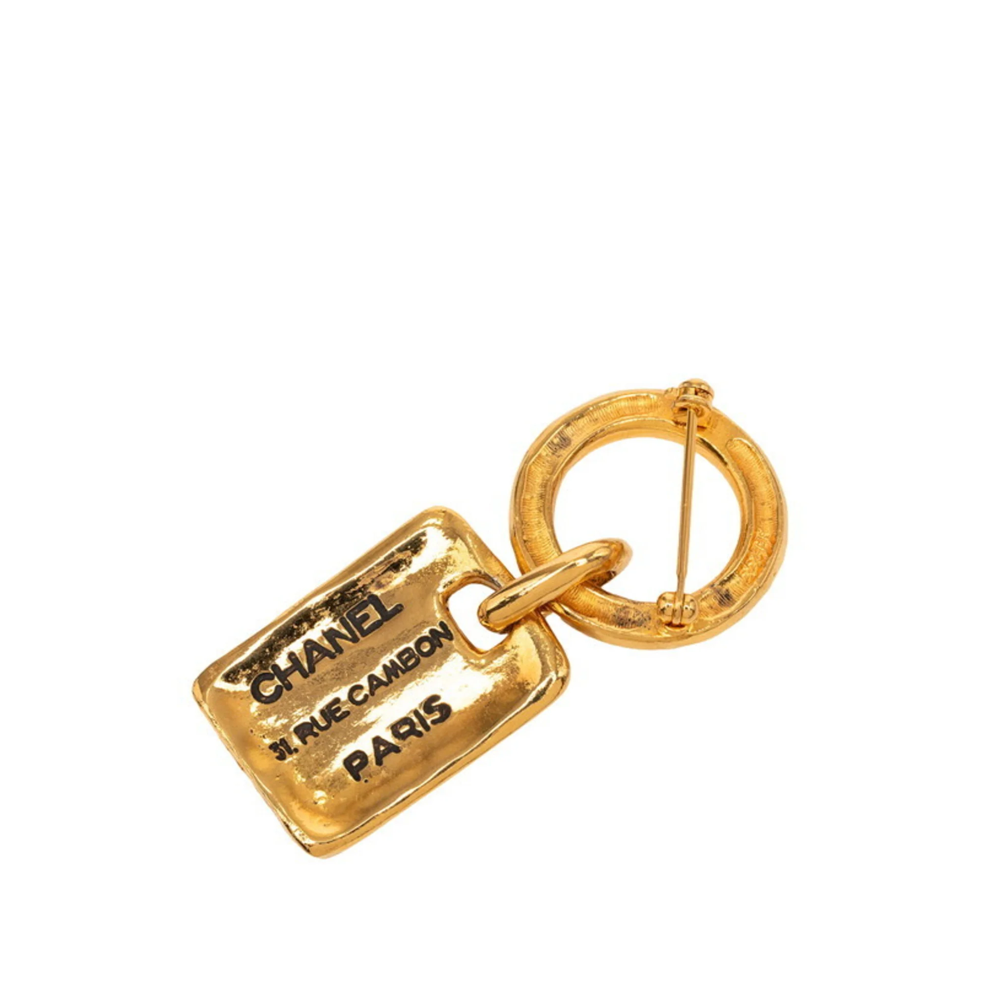 31 Rue Cambon Corsage Brooch Metal