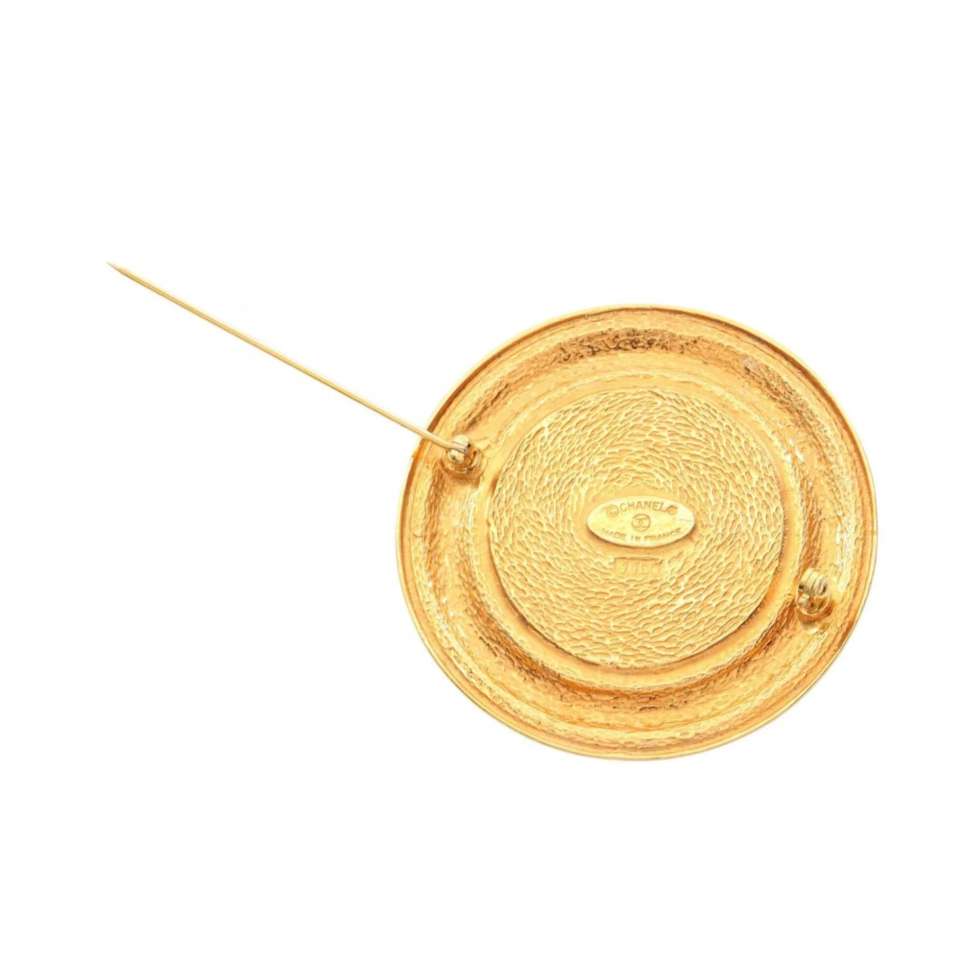 Brooch Cambon Circle Metal - Image 2