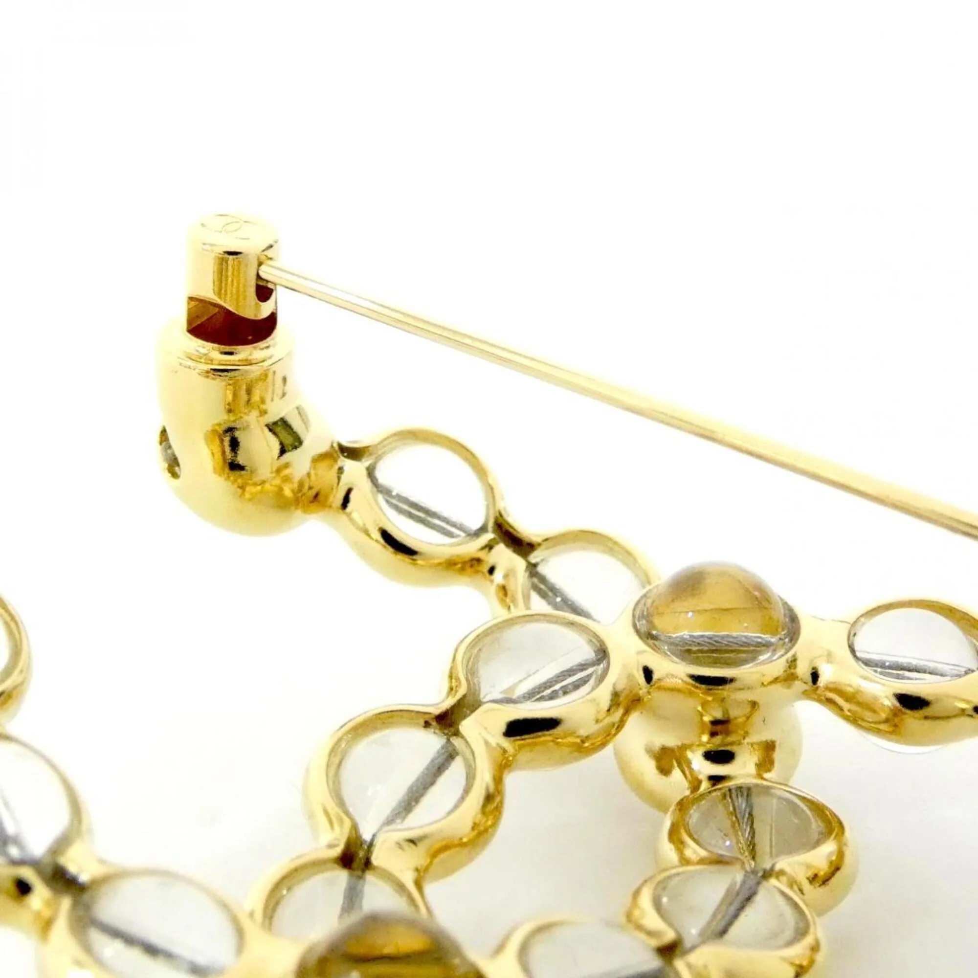 Brooch Gold-Tone Metal - Image 3