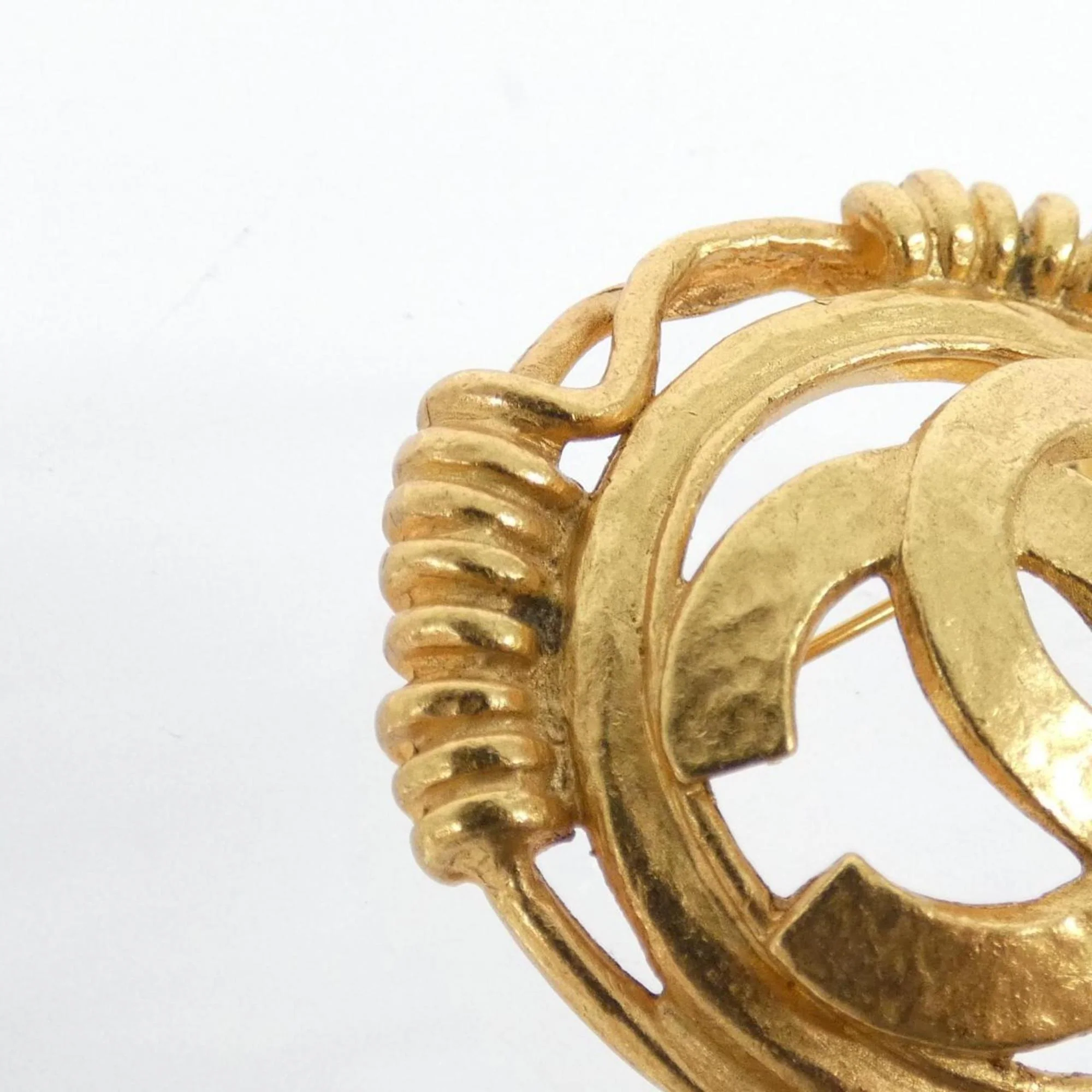 Brooch Gold-Tone Metal - Image 3