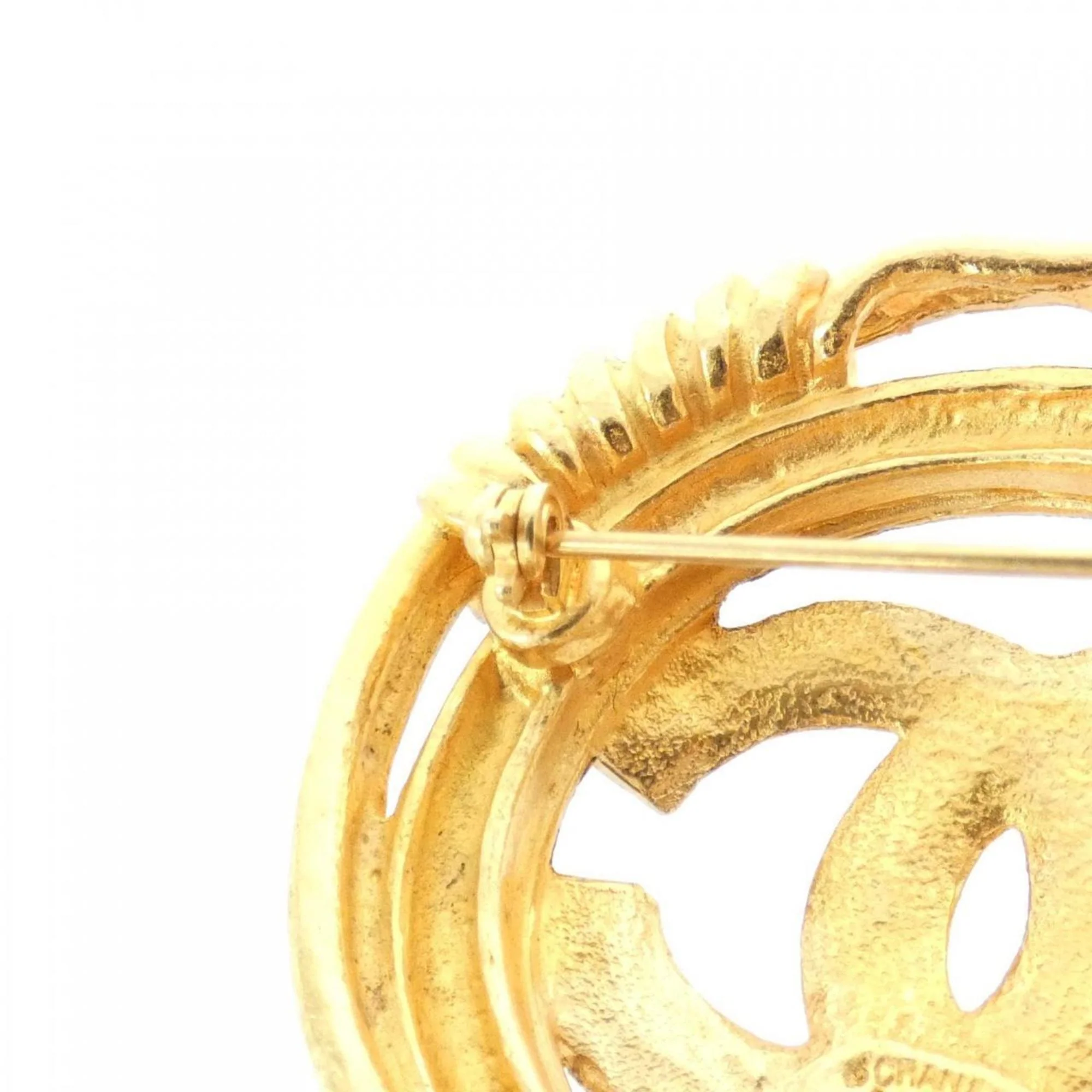 Brooch Gold-Tone Metal - Image 4