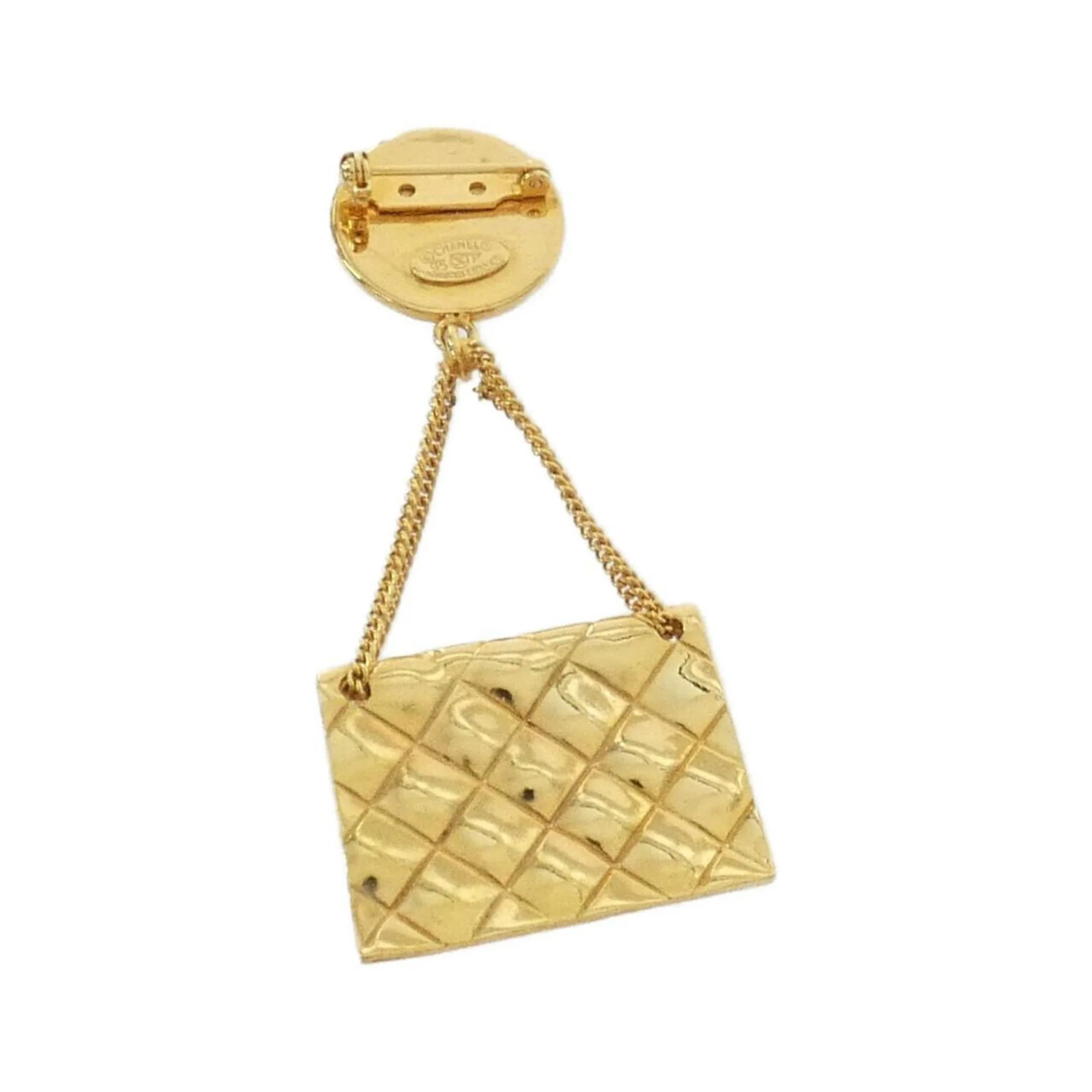 Brooch Gold-Tone Metal - Image 2