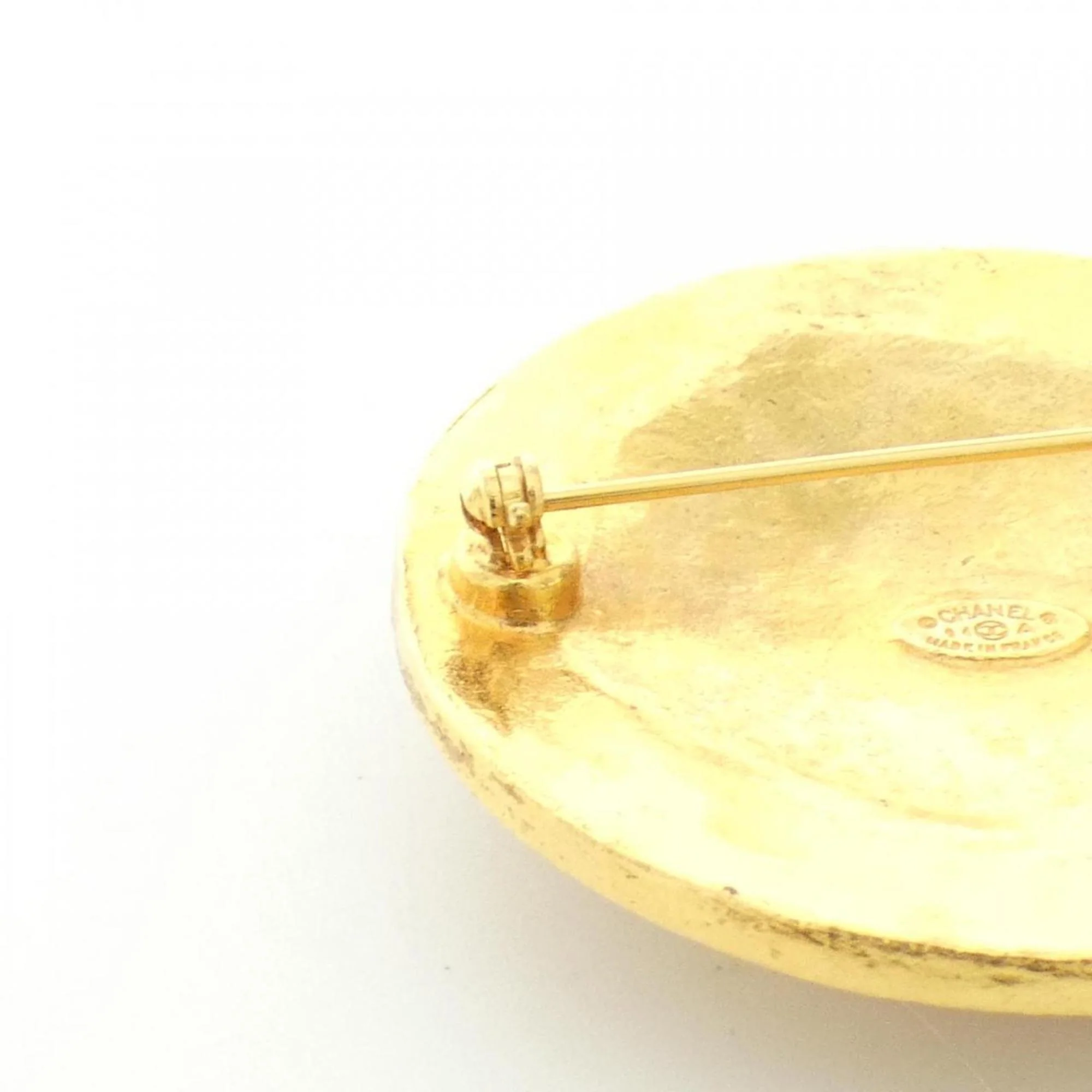 Brooch Gold-Tone Metal - Image 6