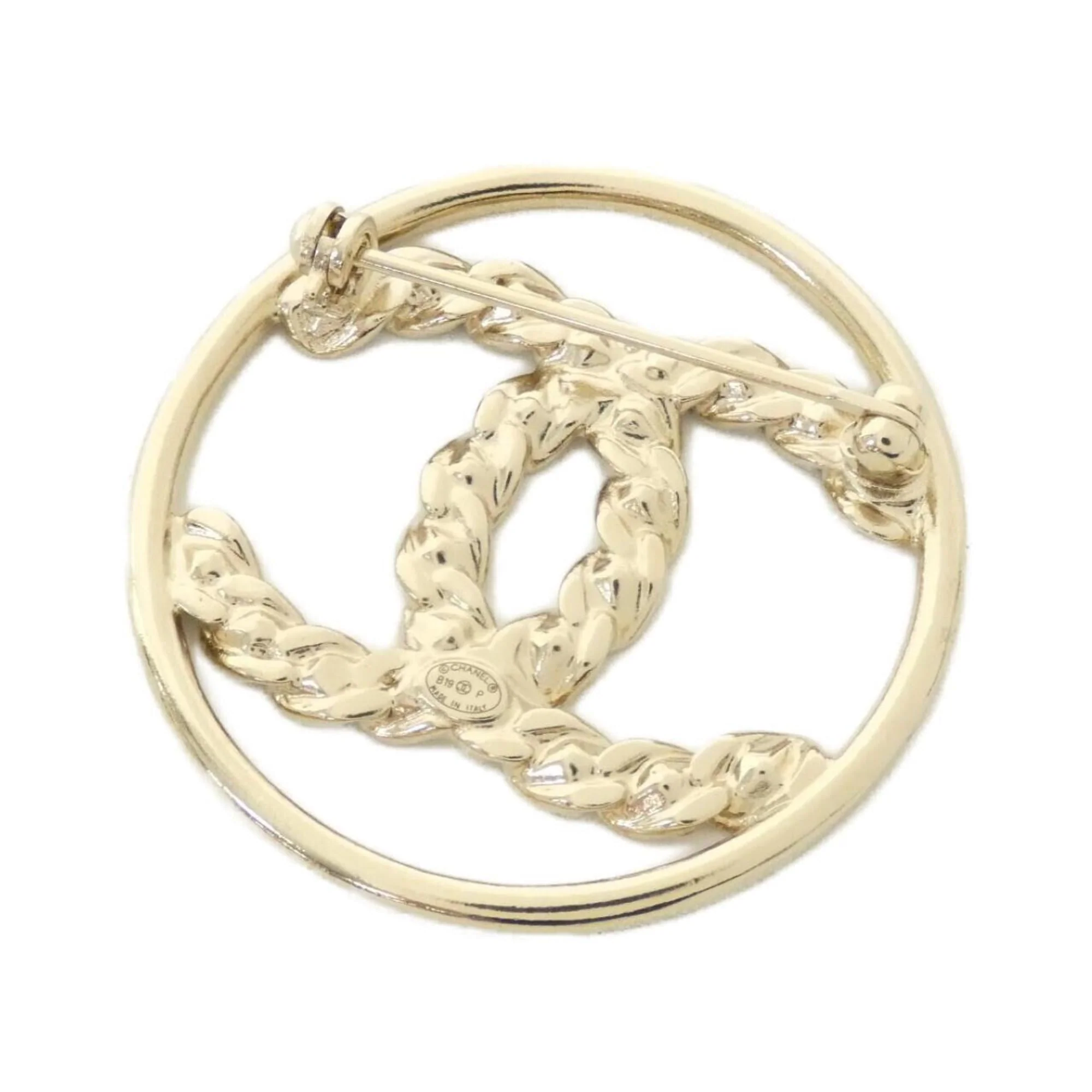 Brooch Gold-Tone Metal - Image 2